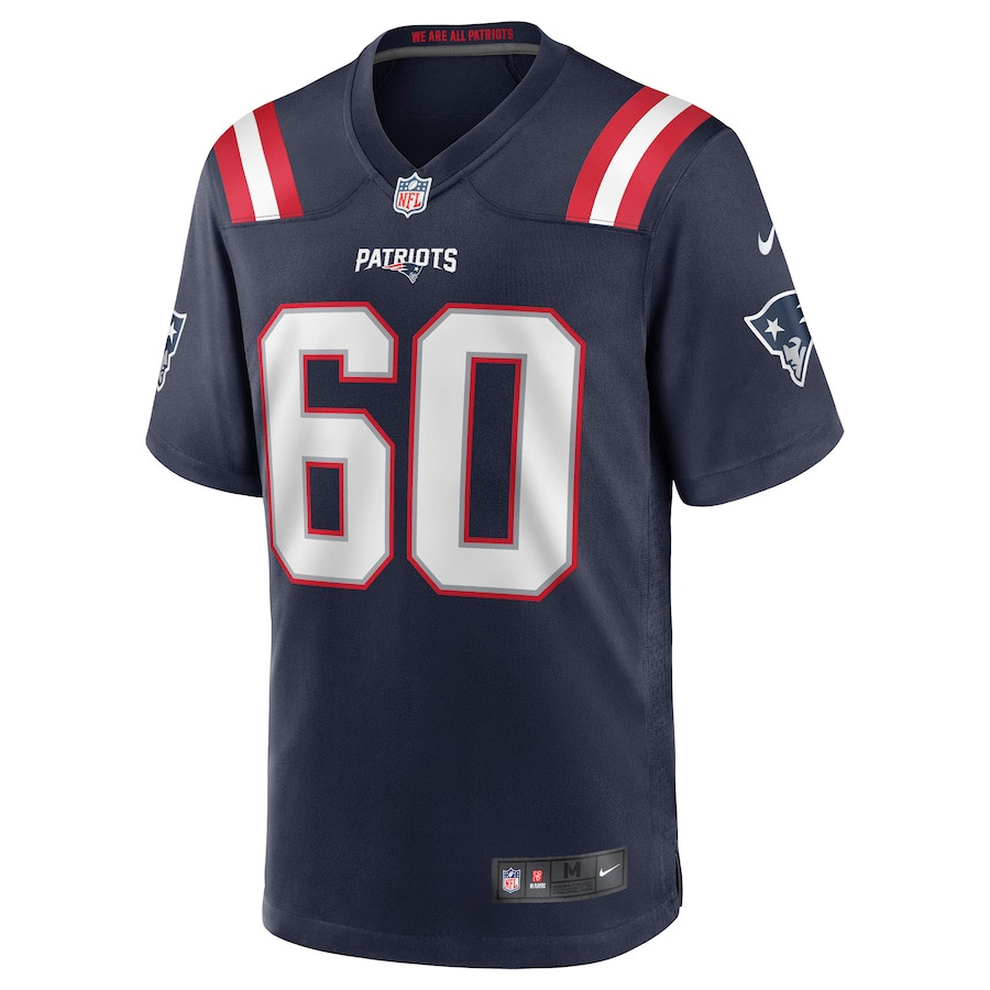 David Andrews 60 New England Patriots Game Navy NFL Jersey Men's