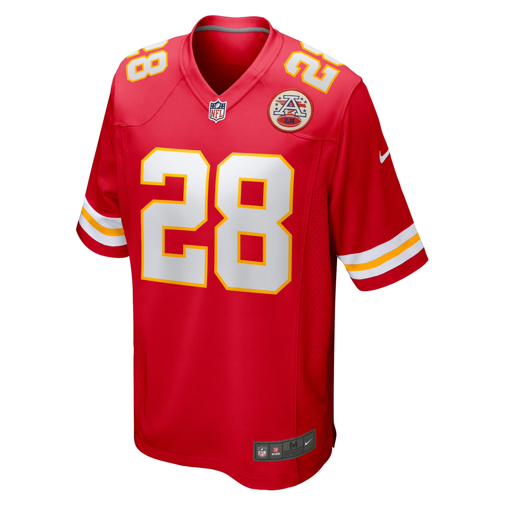 Kansas City Chiefs Keith Taylor Red Team Game NFL Jersey Men's