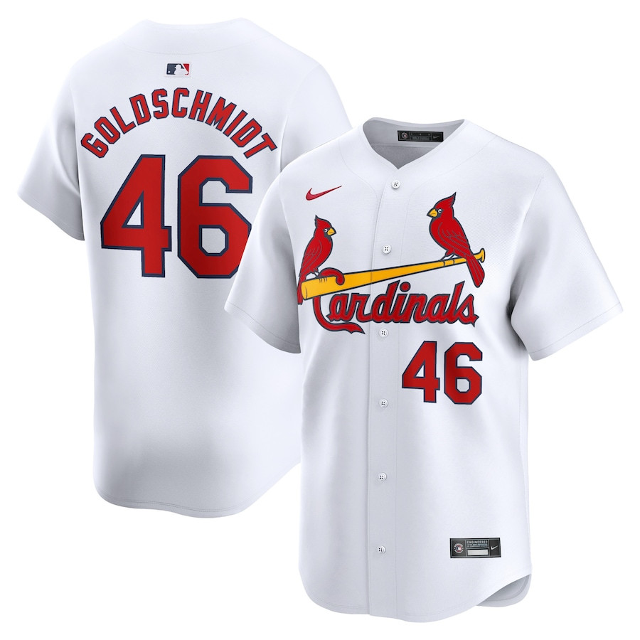 Paul Goldschmidt 46 St. Louis Cardinals Home Limited Player White MLB Jersey Men's