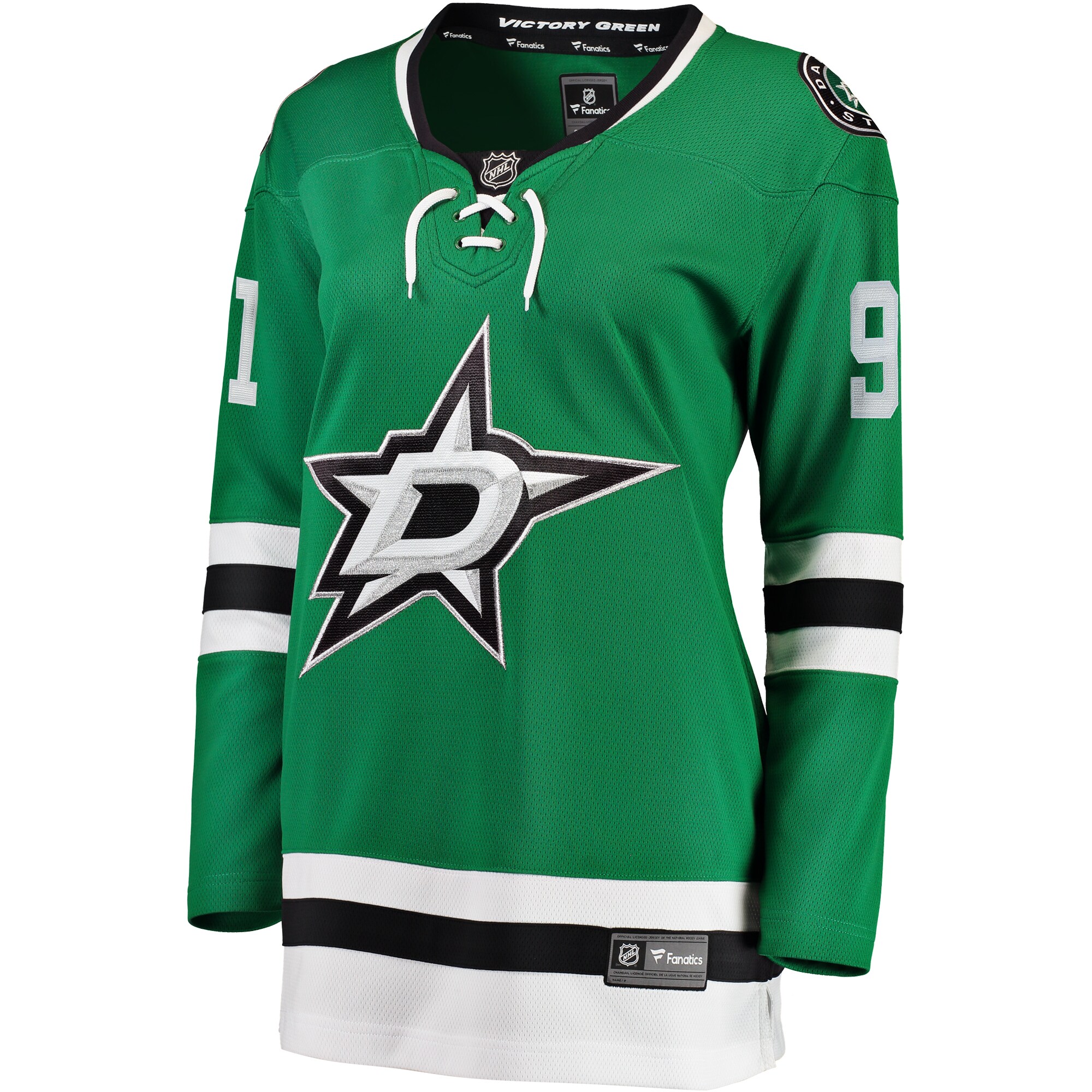 Dallas Stars Tyler Seguin Green Home Breakaway Player NHL Jersey Women's