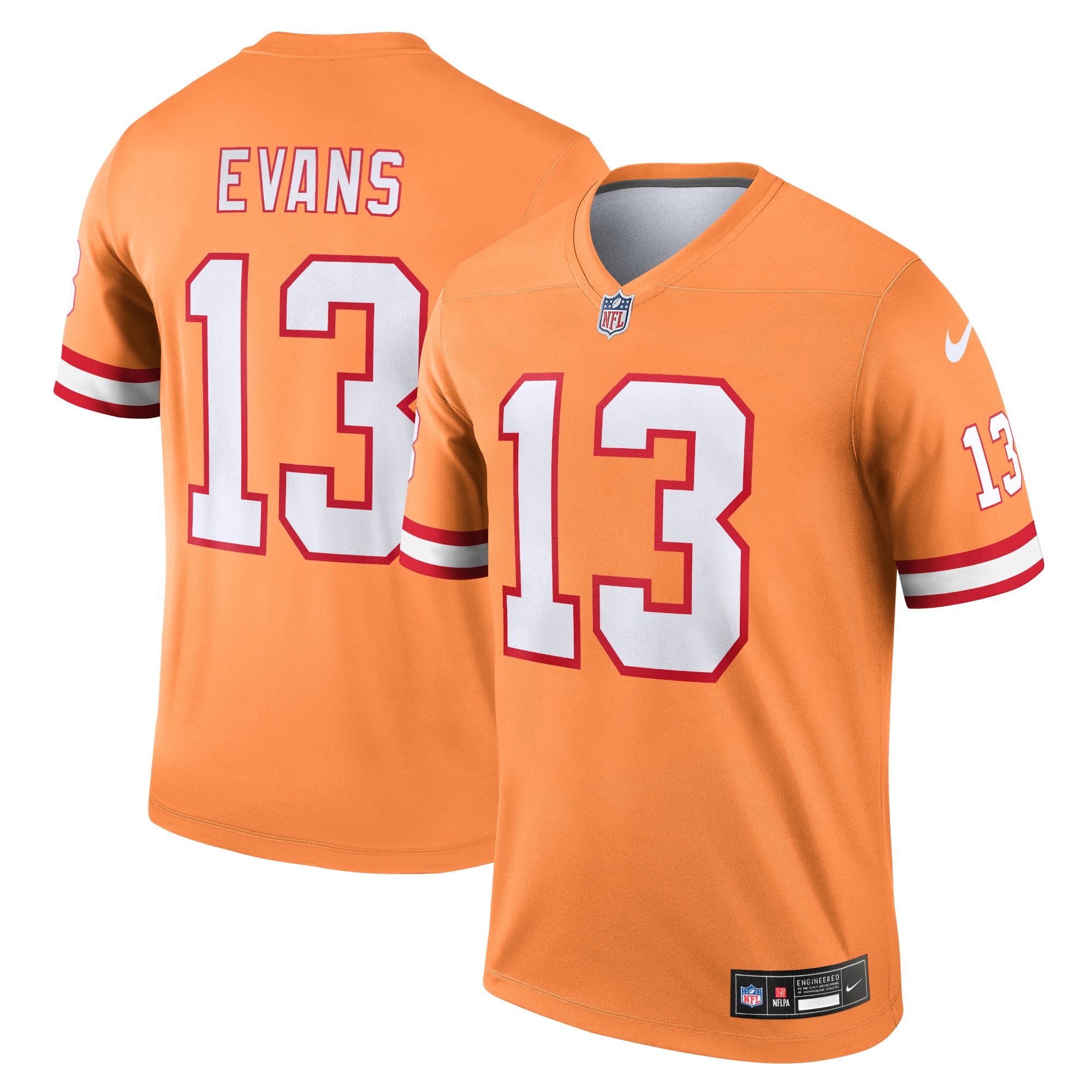 Tampa Bay Buccaneers Mike Evans Orange Alternate Legend Player Performance Top NFL Jersey Men's