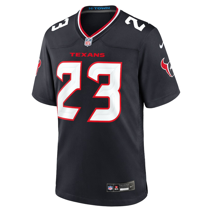Eric Murray 23 Houston Texans Team Game Navy NFL Jersey Men's