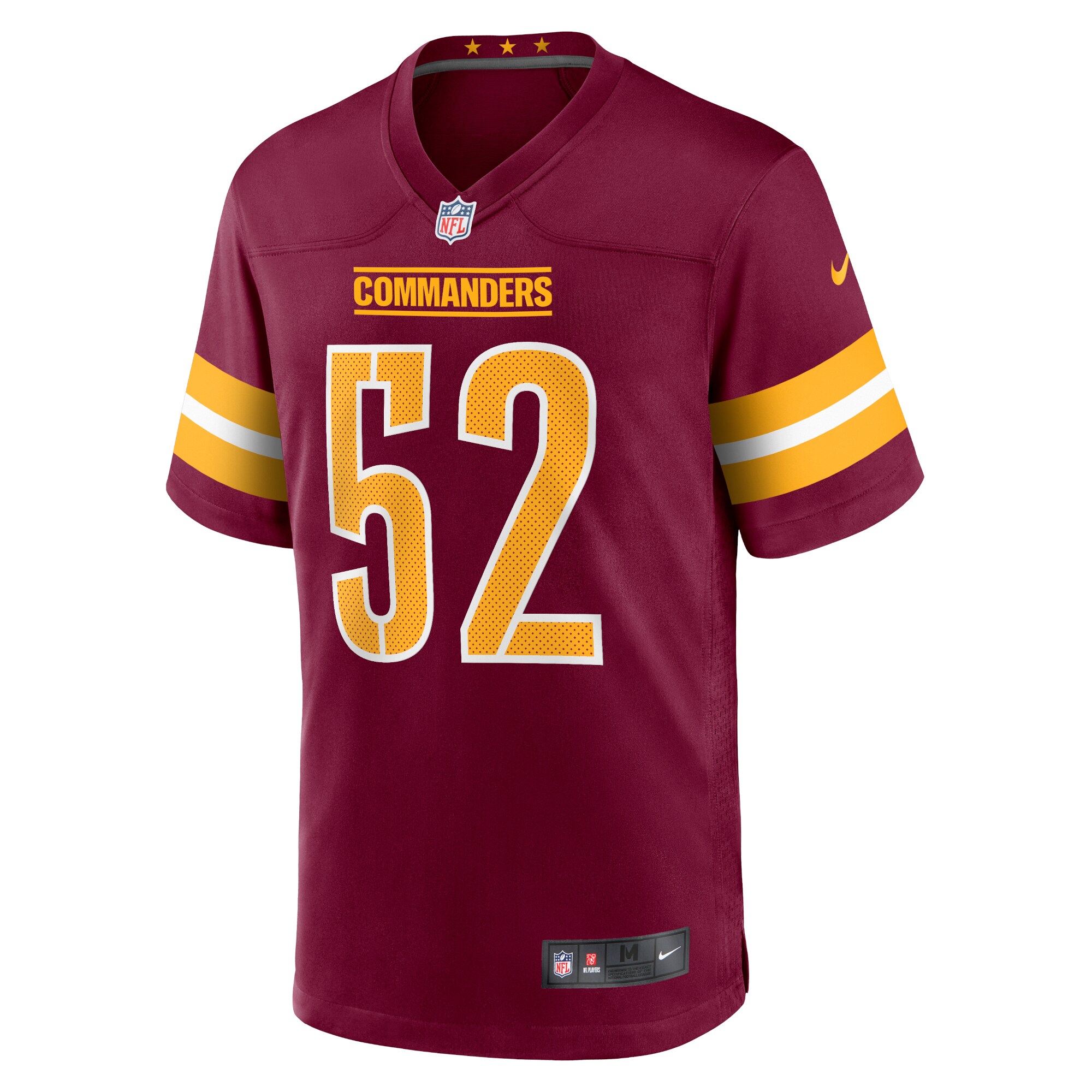 Washington Commanders Jamin Davis Burgundy Game NFL Jersey Men's