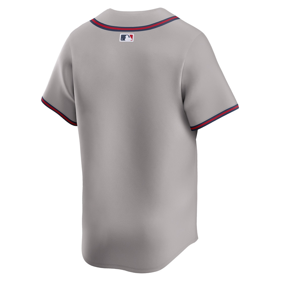 Atlanta Braves Away Limited Gray MLB Jersey Men's