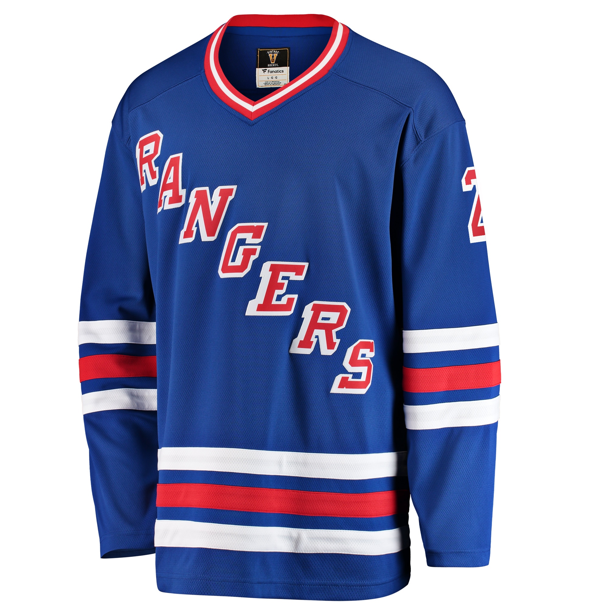 New York Rangers Brian Leetch Blue Premier Breakaway Retired Player NHL Jersey Men's