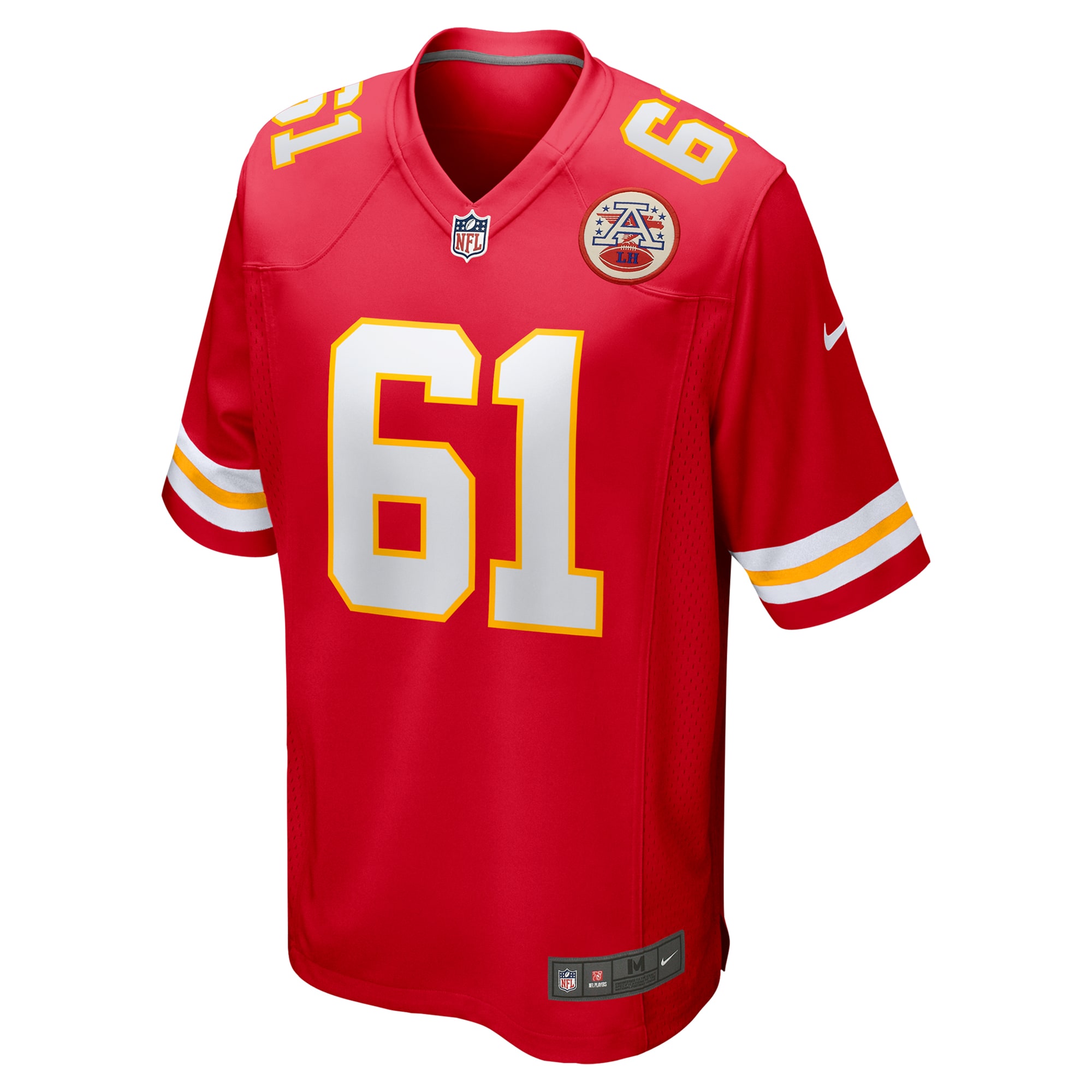Kansas City Chiefs C.J. Hanson Red Game NFL Jersey Men's
