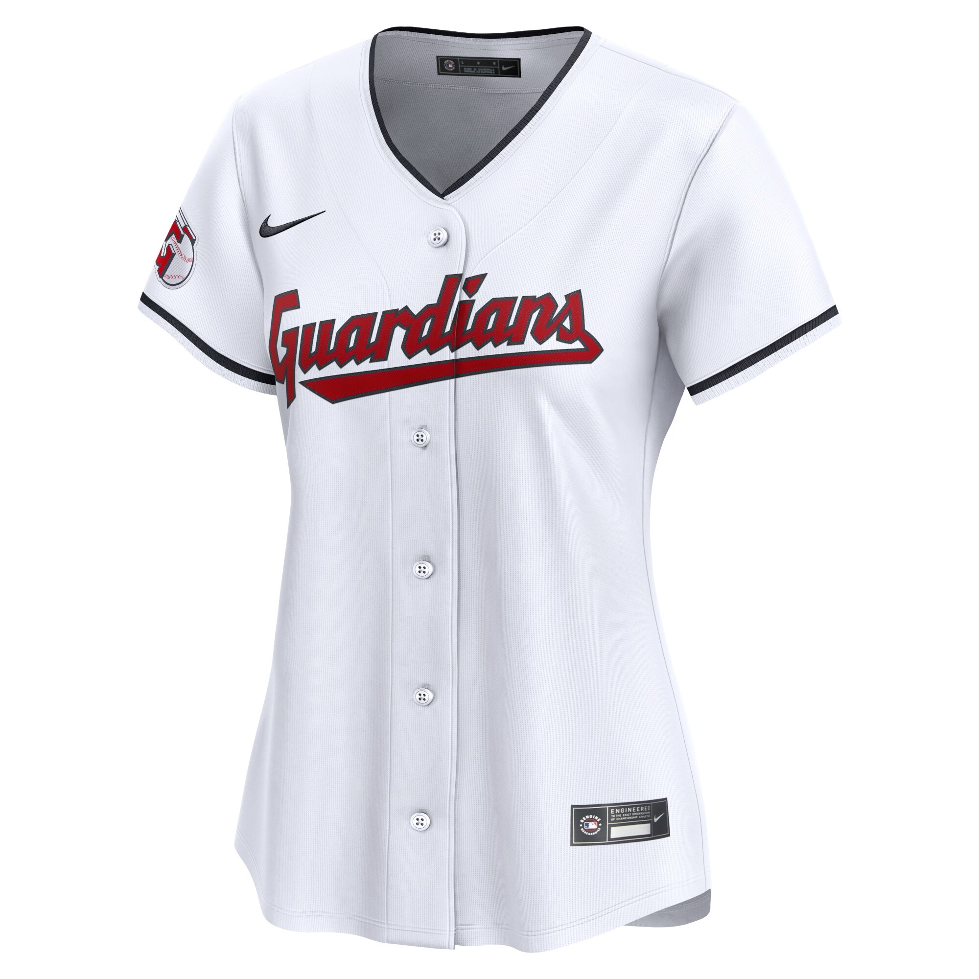 Cleveland Guardians White 2024 Jackie Robinson Day Home Limited MLB Jersey Women's