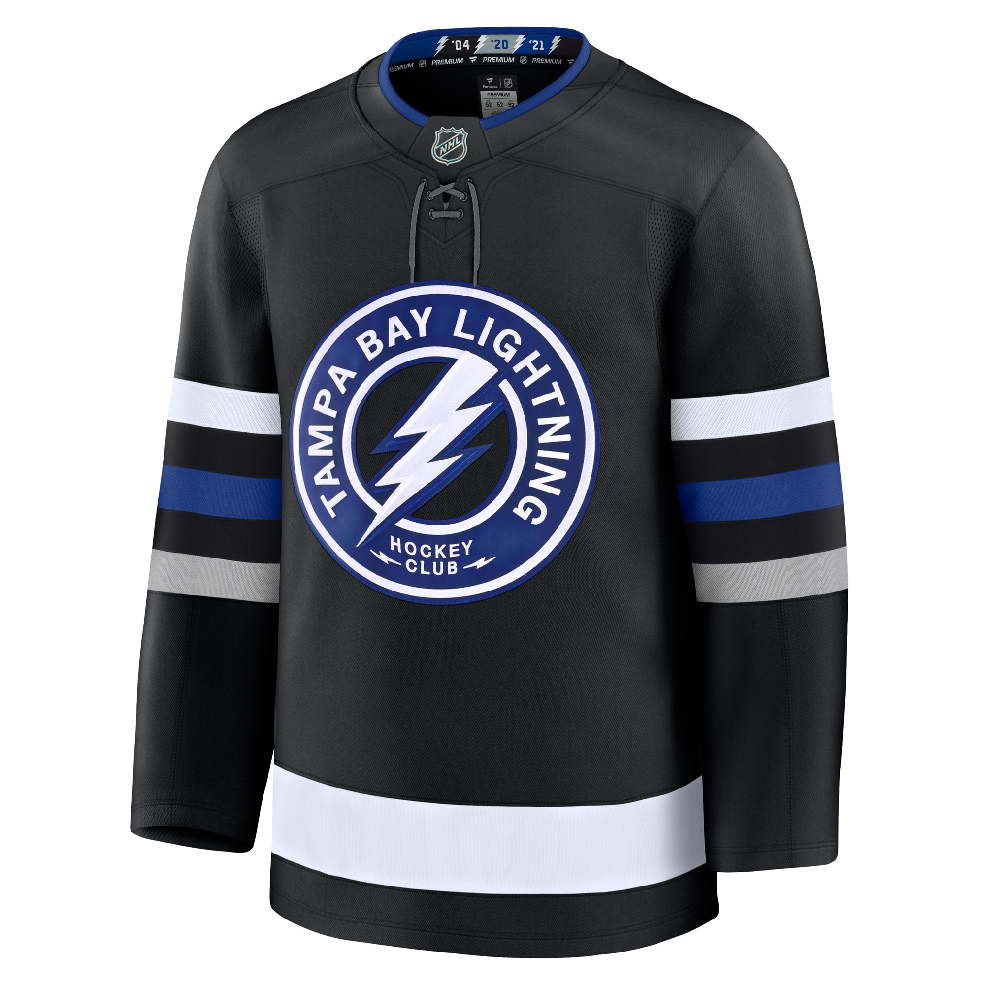 Tampa Bay Lightning Black Alternate Premium NHL Jersey Men's