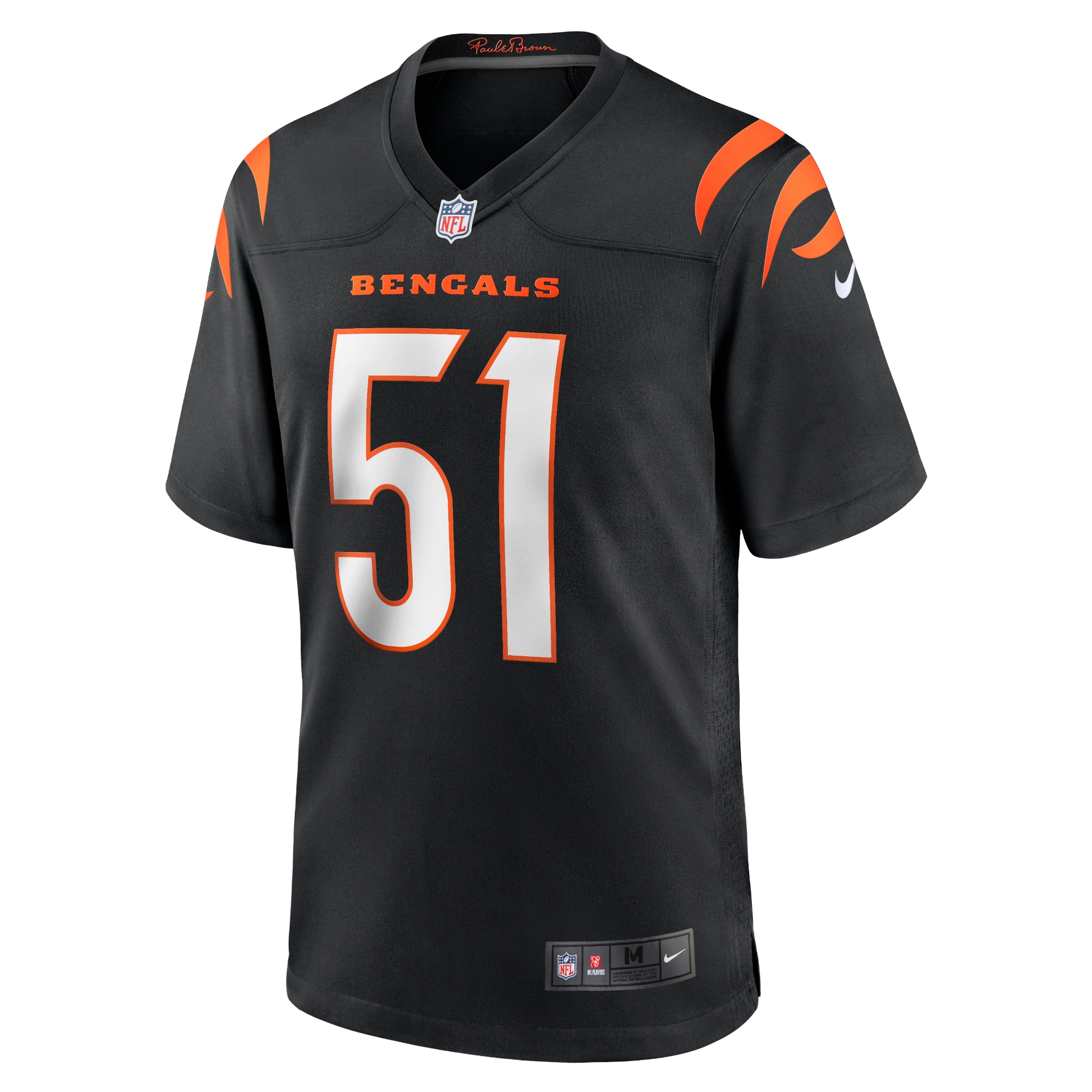 Cincinnati Bengals Markus Bailey Black Game NFL Jersey Men's