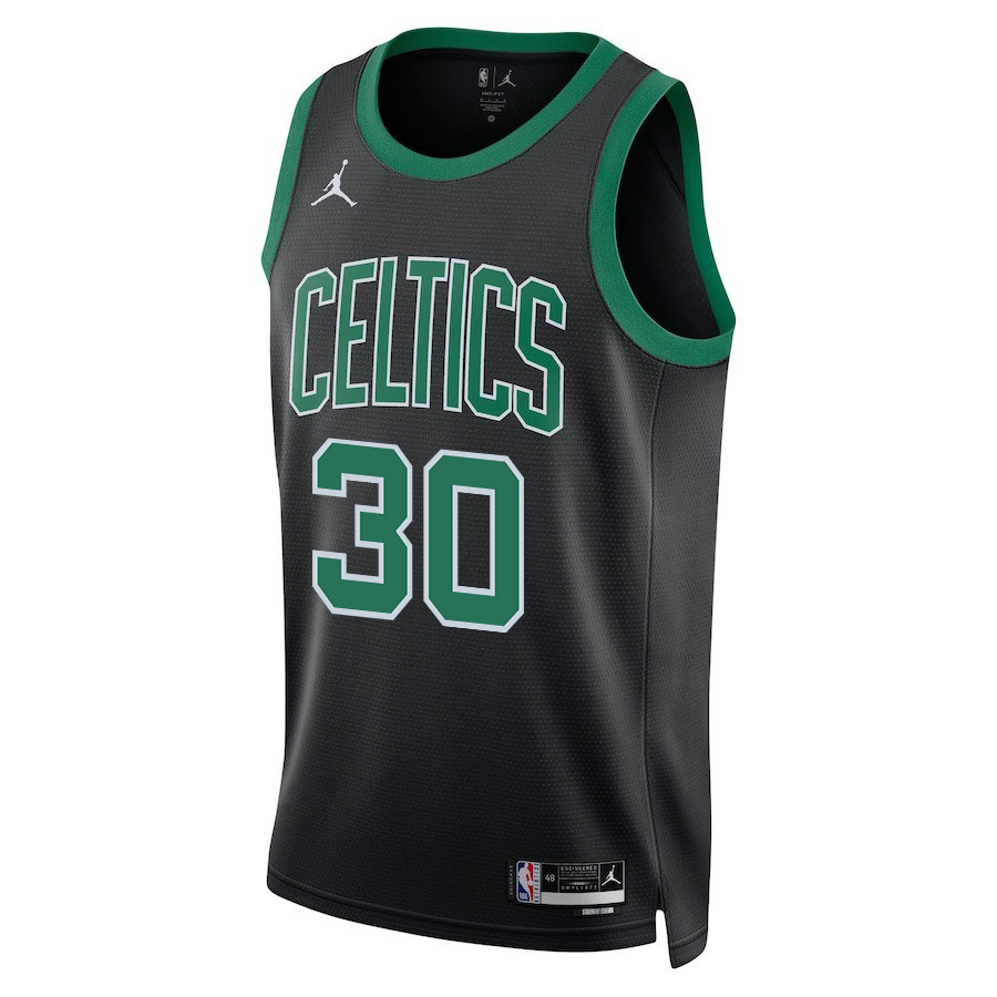 Sam Hauser 30 Boston Celtics 2024 FINALS CHAMPIONS Swingman Statement Edition Black NBA Jersey Men's