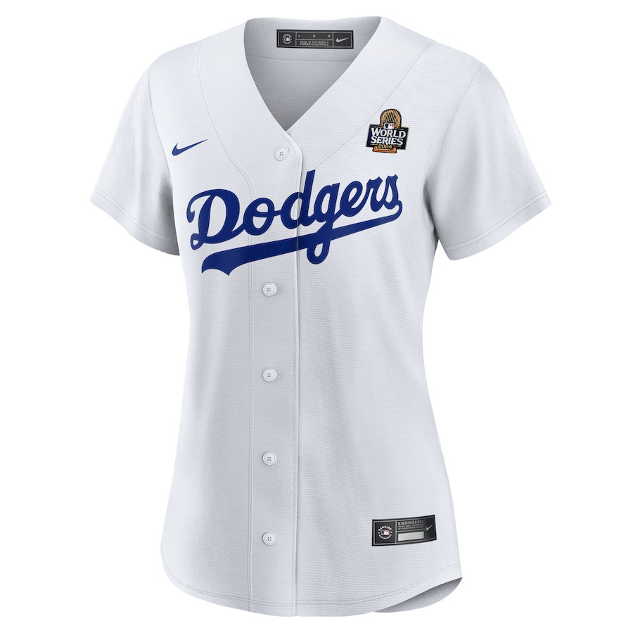 Shohei Ohtani 17 Los Angeles Dodgers 2024 World Series Home White MLB Jersey Women's