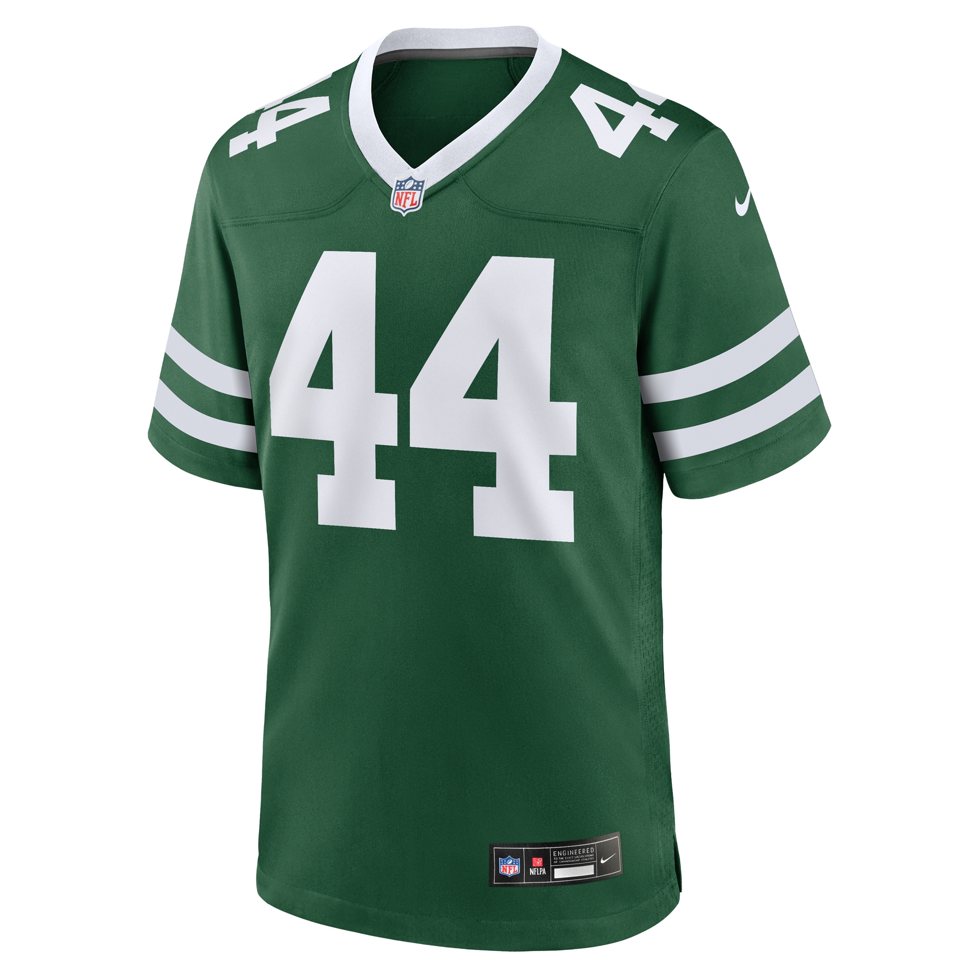 New York Jets Jamien Sherwood Legacy Green Team Game NFL Jersey Men's