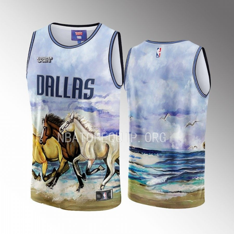 Dallas Mavericks KidSuper Studio Unisex Hometown NBA Jersey Unisex