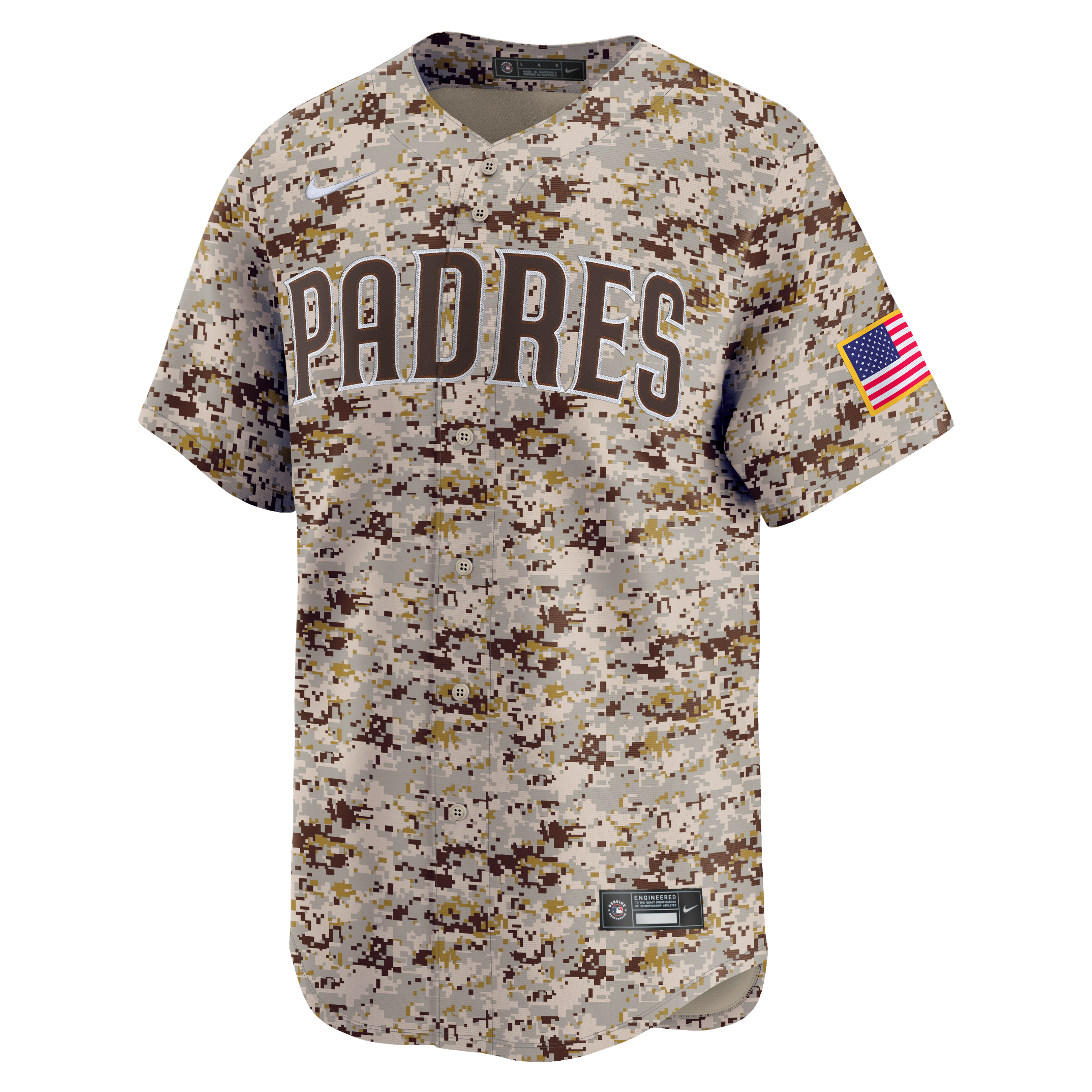 San Diego Padres Camo Alternate Limited MLB Jersey Men's