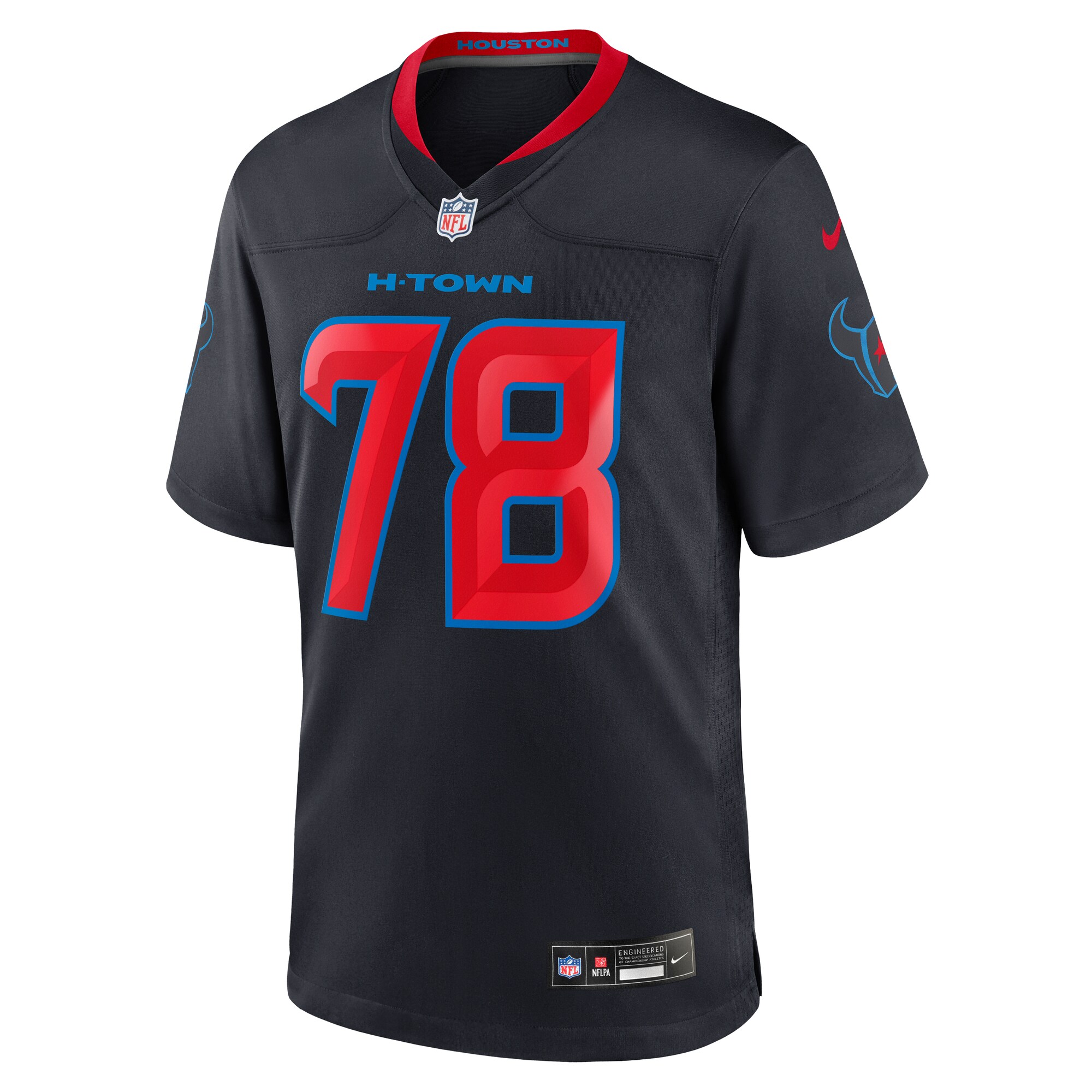 Houston Texans Laremy Tunsil Navy 2nd Alternate Game NFL Jersey Men's