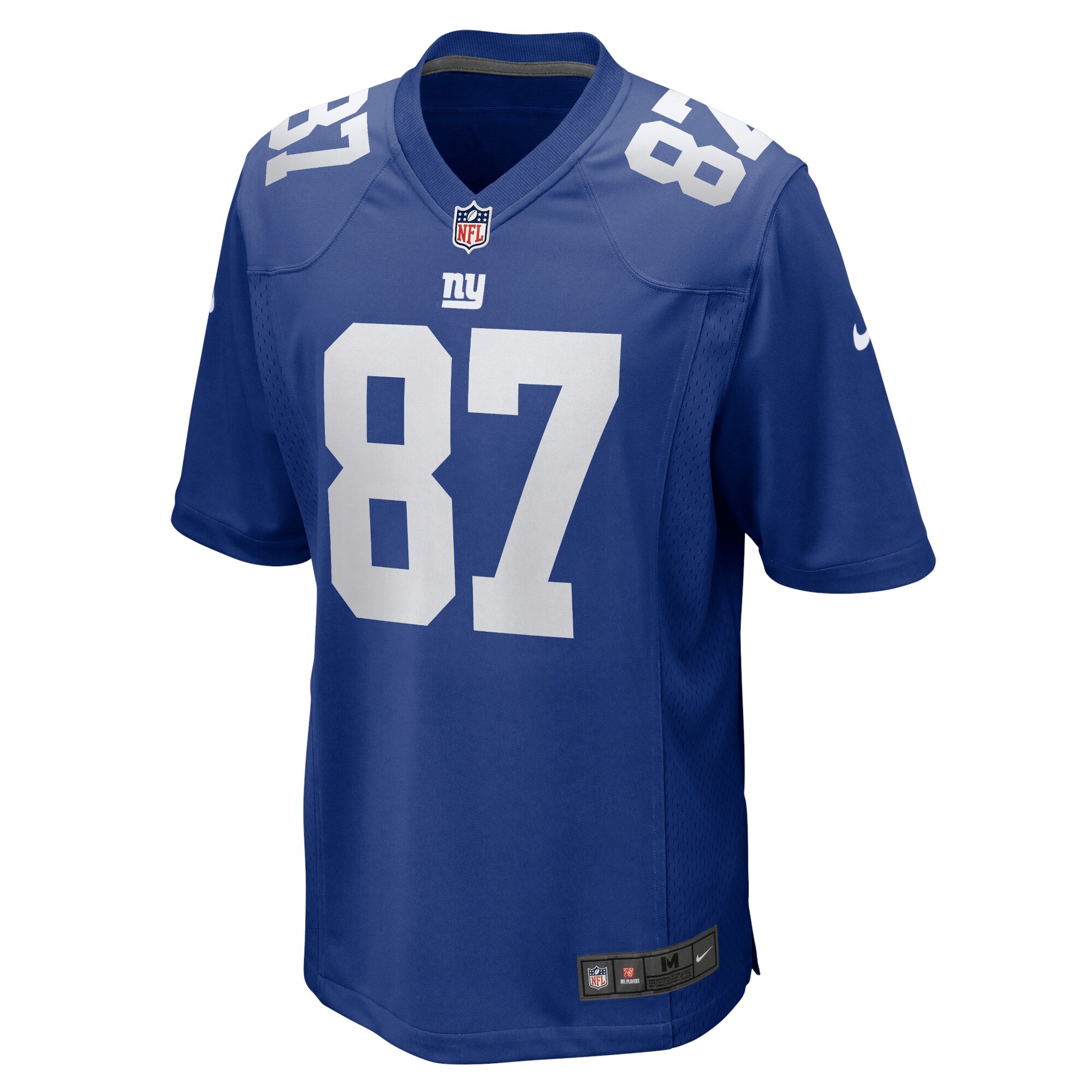 New York Giants Makai Polk Royal Home Game Player NFL Jersey Men's