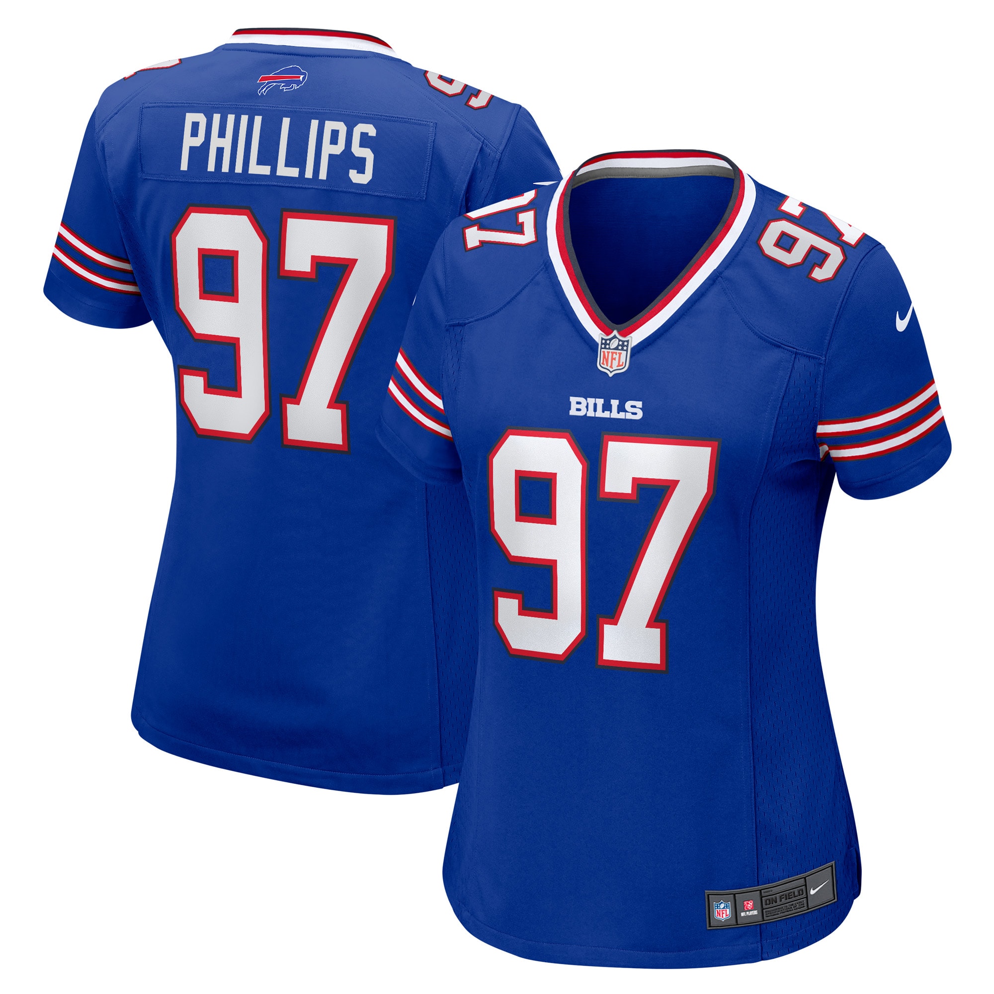Buffalo Bills Phillips Royal Game NFL Jersey Women's