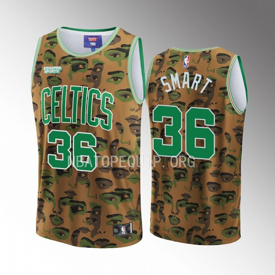 Marcus Smart 36 Boston Celtics KidSuper Studio Unisex Hometown NBA Jersey Unisex