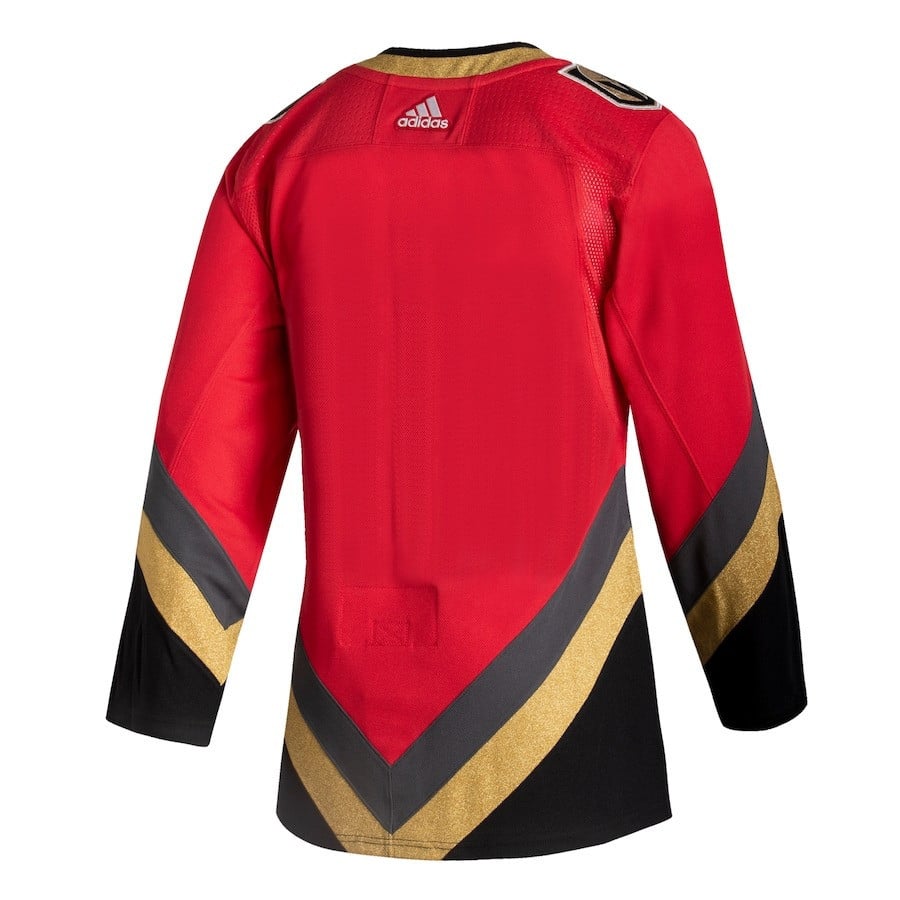 Mark Stone 61 Vegas Golden Knights 2023 Stanley Cup Champions Patch Reverse Editon Red NHL Jersey Men's