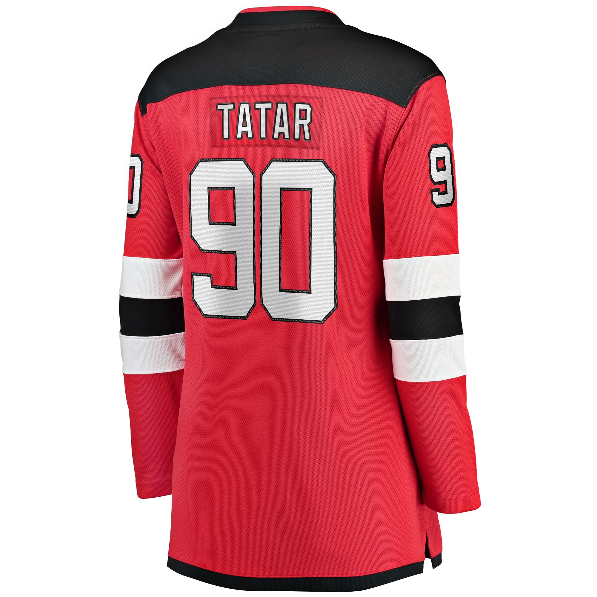 New Jersey Devils Tomas Tatar Red Home Breakaway Player NHL Jersey Women's