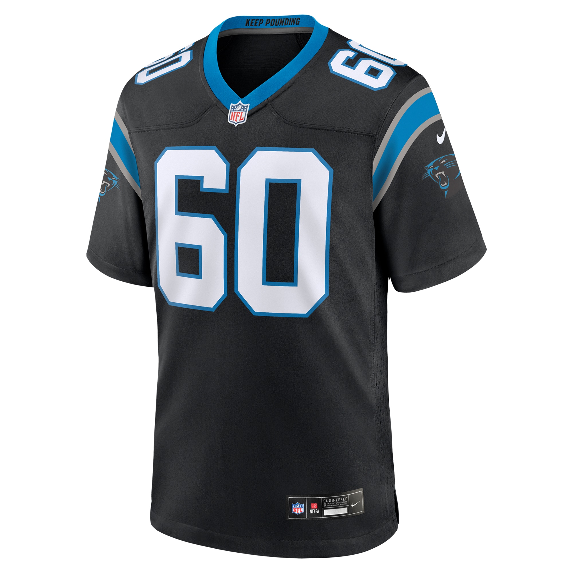Carolina Panthers Andrew Raym Black Game NFL Jersey Men's