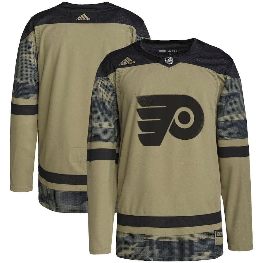 Philadelphia Flyers Military Appreciation Team Practice Camo NHL Jersey Men's