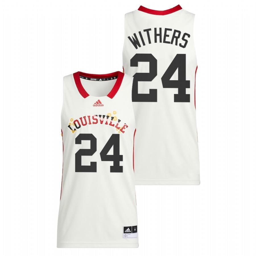 Jae'Lyn Withers 2 White Louisville Cardinals 2022 Honoring Black Excellence NCAA Jersey Men's