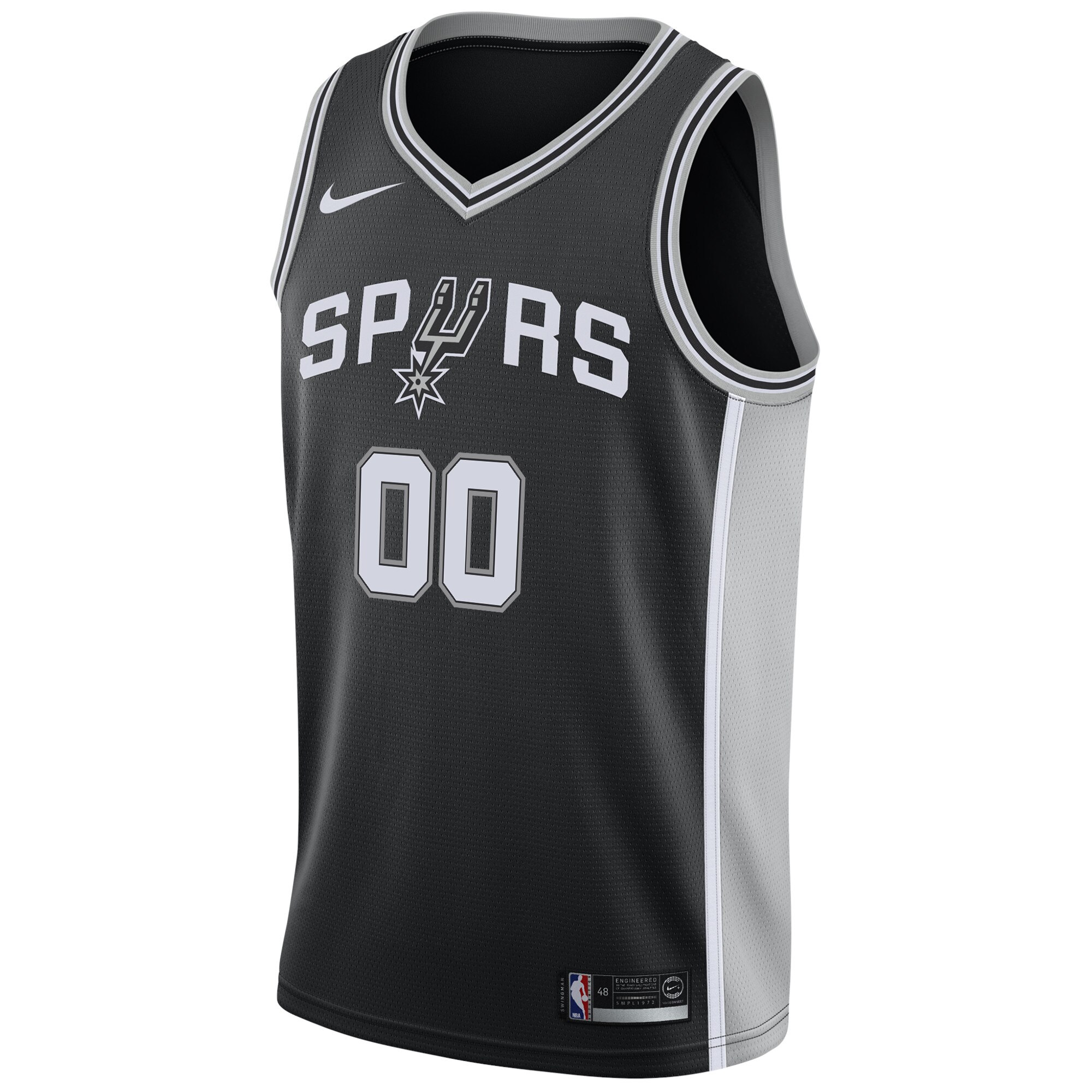 San Antonio Spurs Icon Swingman Custom NBA Jersey Men's