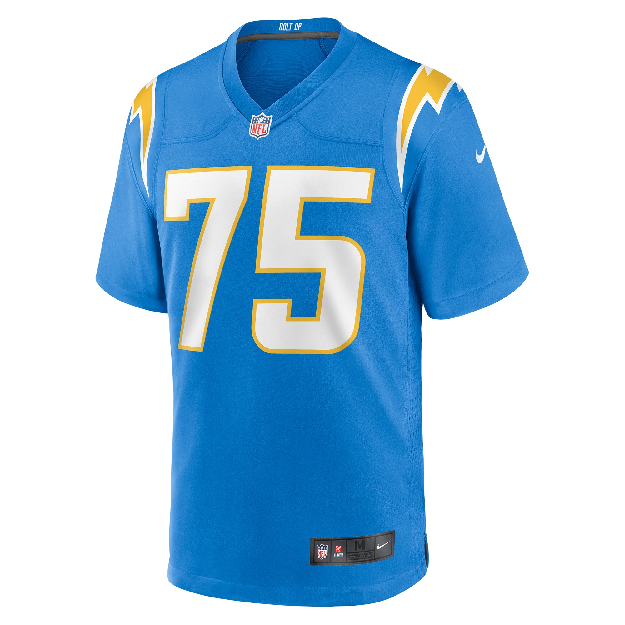 Los Angeles Chargers Bradley Bozeman Powder Blue Game NFL Jersey Men's