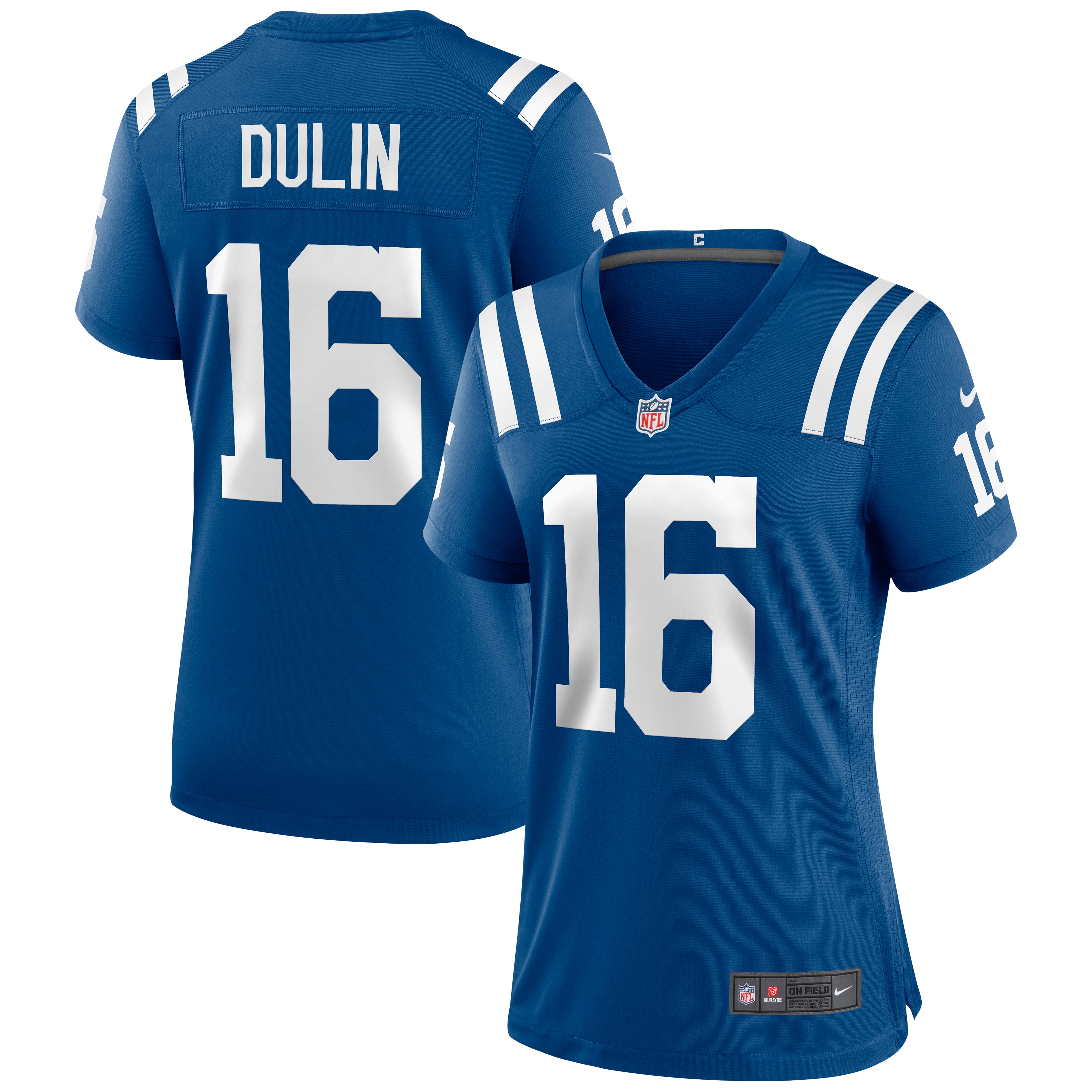 Indianapolis Colts Ashton Dulin Royal Game NFL Jersey Women's