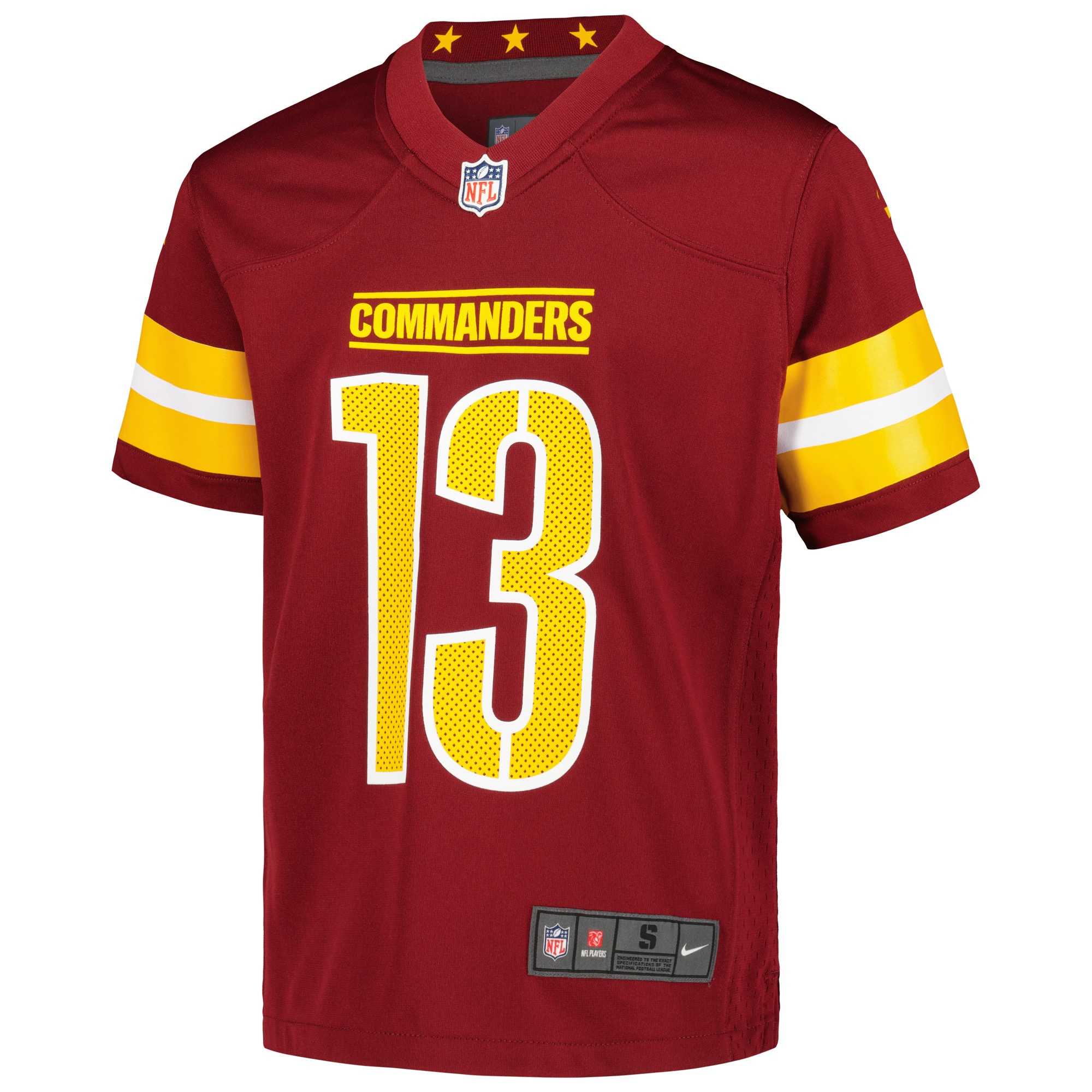 Washington Commanders Emmanuel Forbes Jr. Burgundy Game NFL Jersey Youth