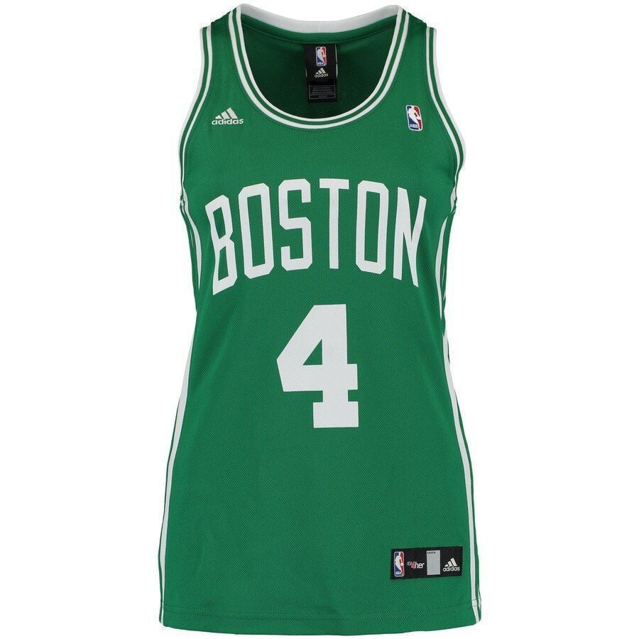 Isaiah Thomas Boston Celtics Road Kelly Gree White NBA Jersey Women's