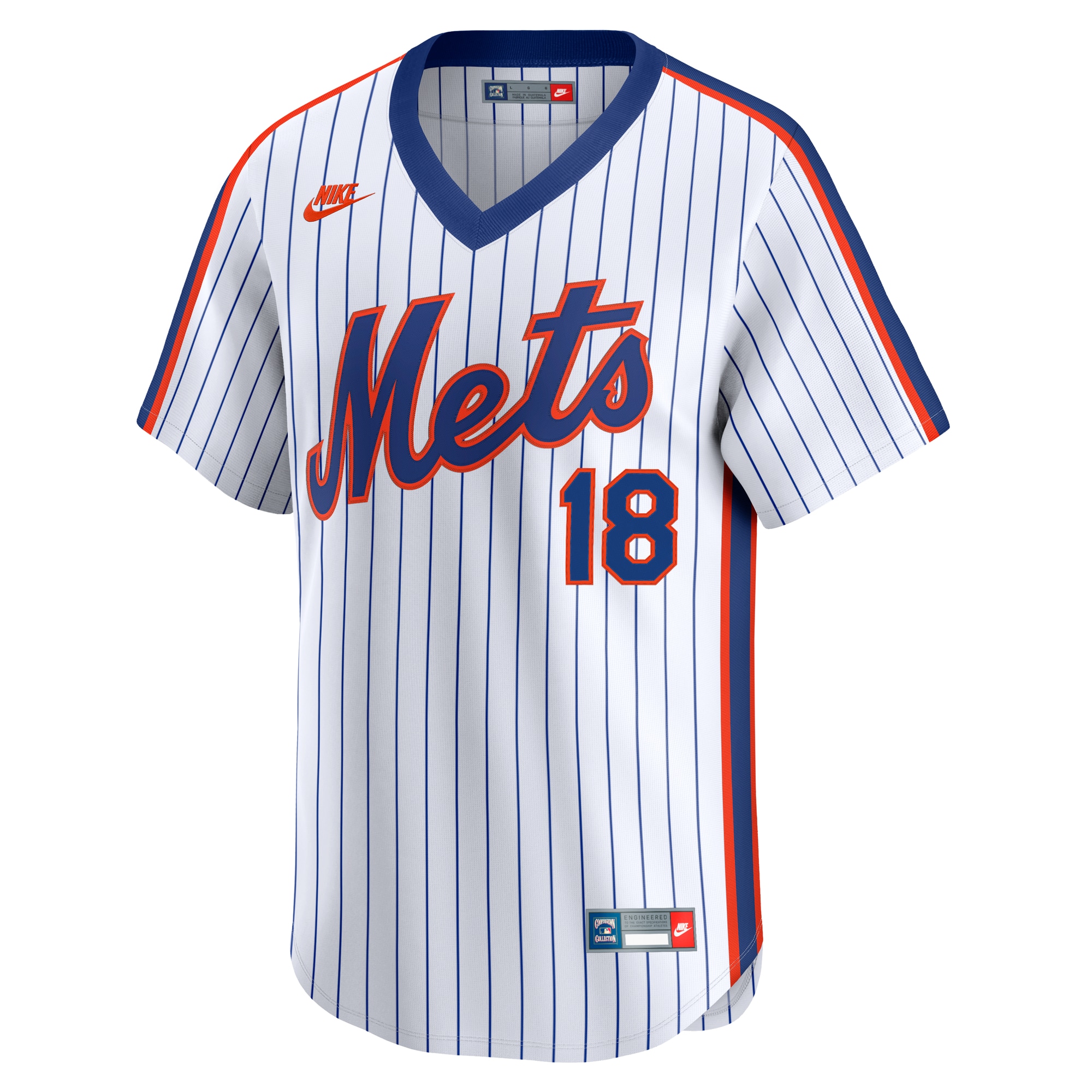 New York Mets Darryl Strawberry White Throwback Cooperstown Collection Limited MLB Jersey Men's