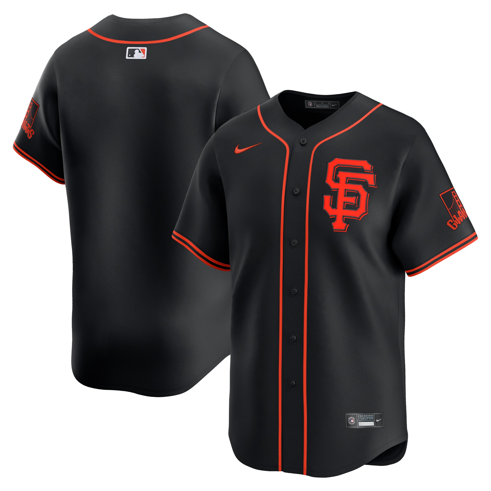 San Francisco Giants Black Alternate Limited MLB Jersey Men's