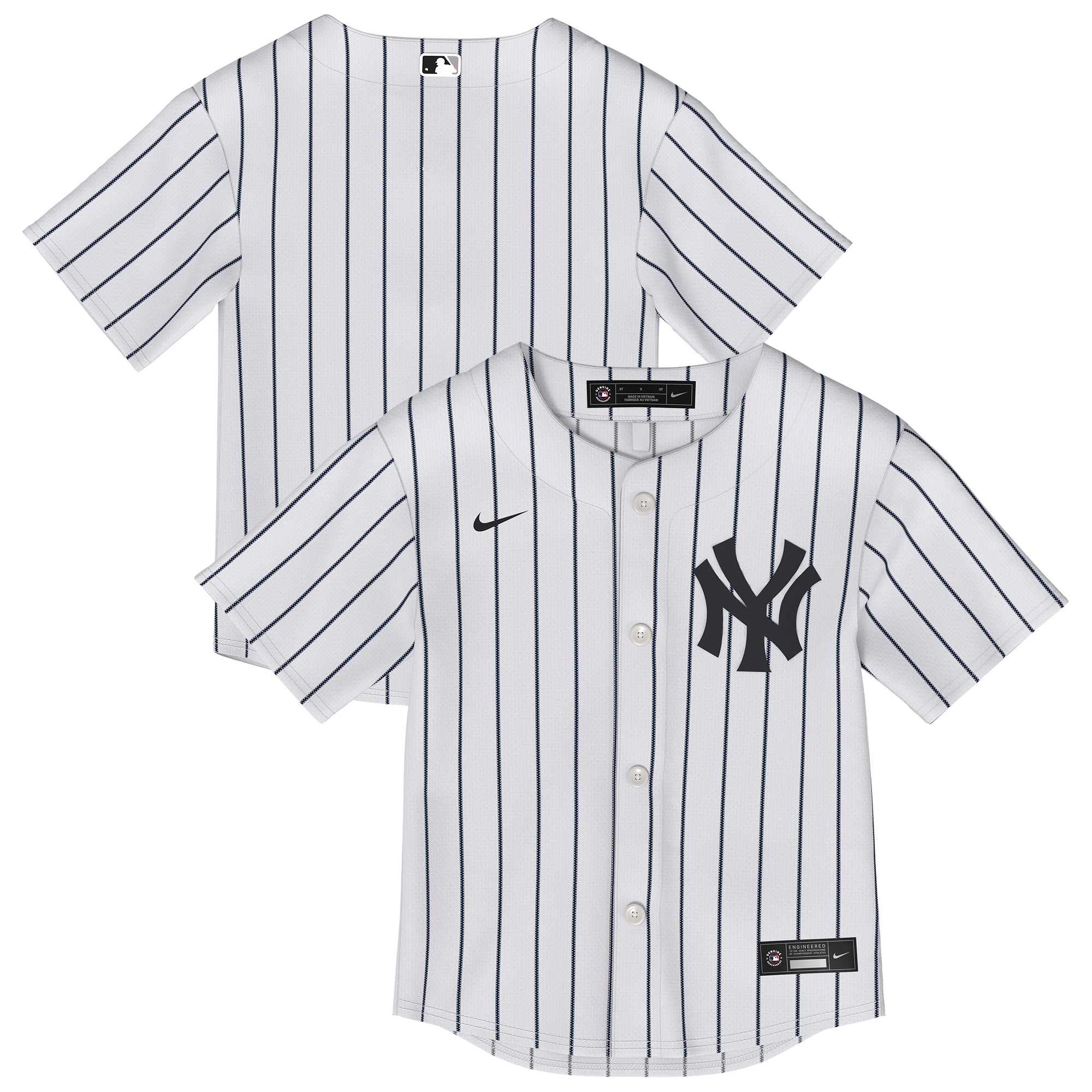 Infant New York Yankees White Home MLB Jersey Men's