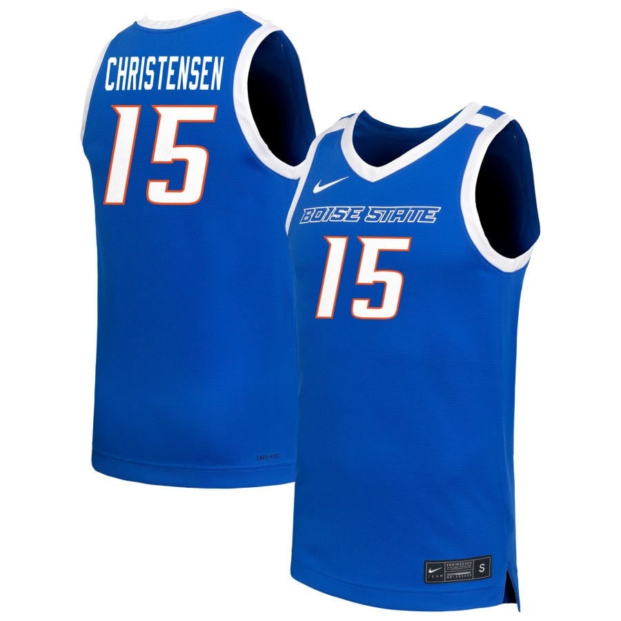 Alyssa Christensen 15 Boise State Bronco Unisex NIL Royal NCAA Jersey Unisex
