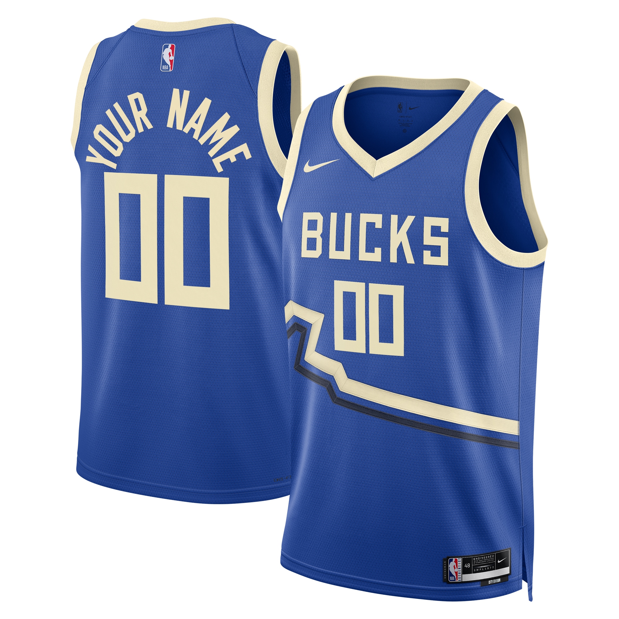 Milwaukee Bucks City Edition Swingman 2024 Custom Unisex NBA Jersey Unisex