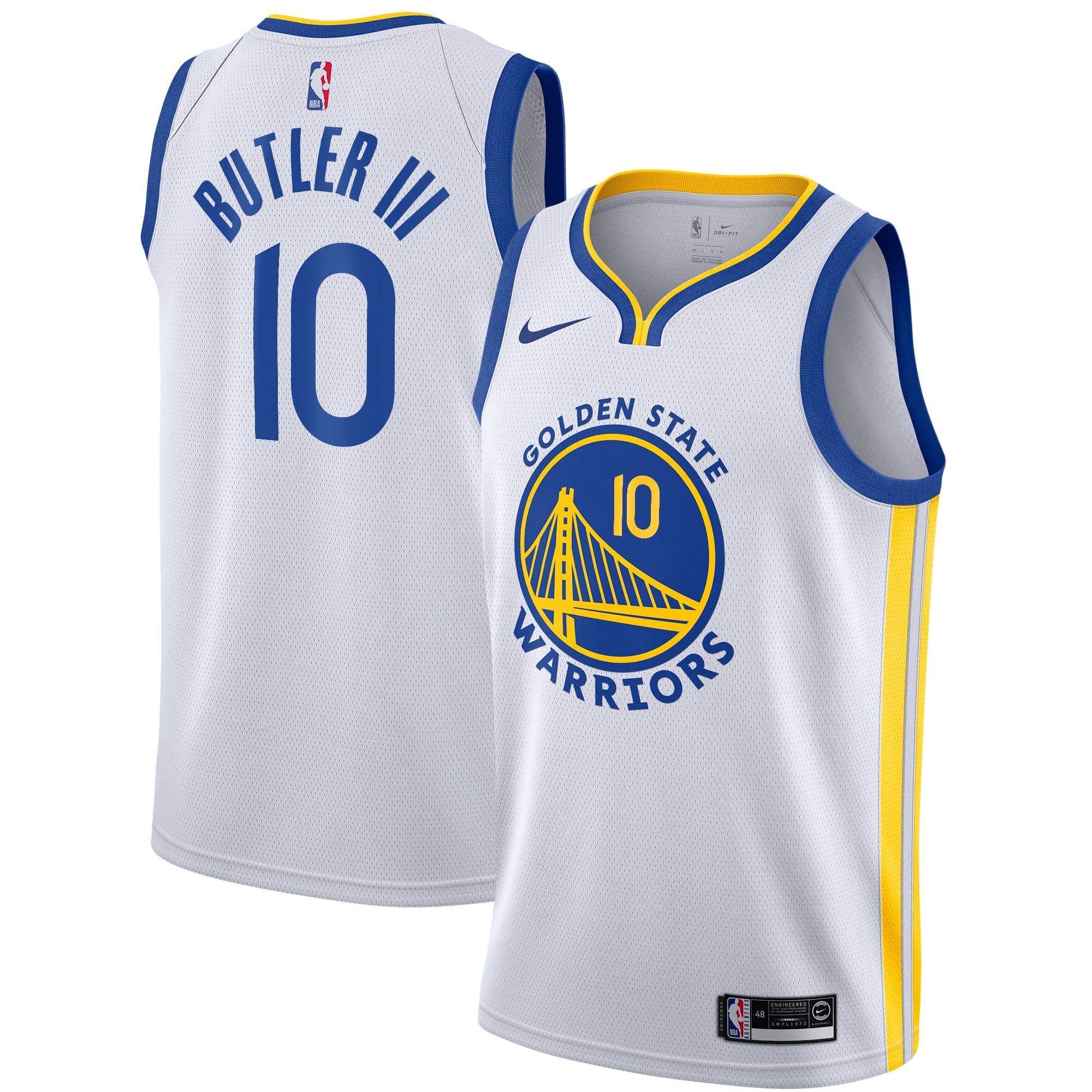 Golden State Warriors Association Edition Swingman White Jimmy Butler II NBA Jersey Youth