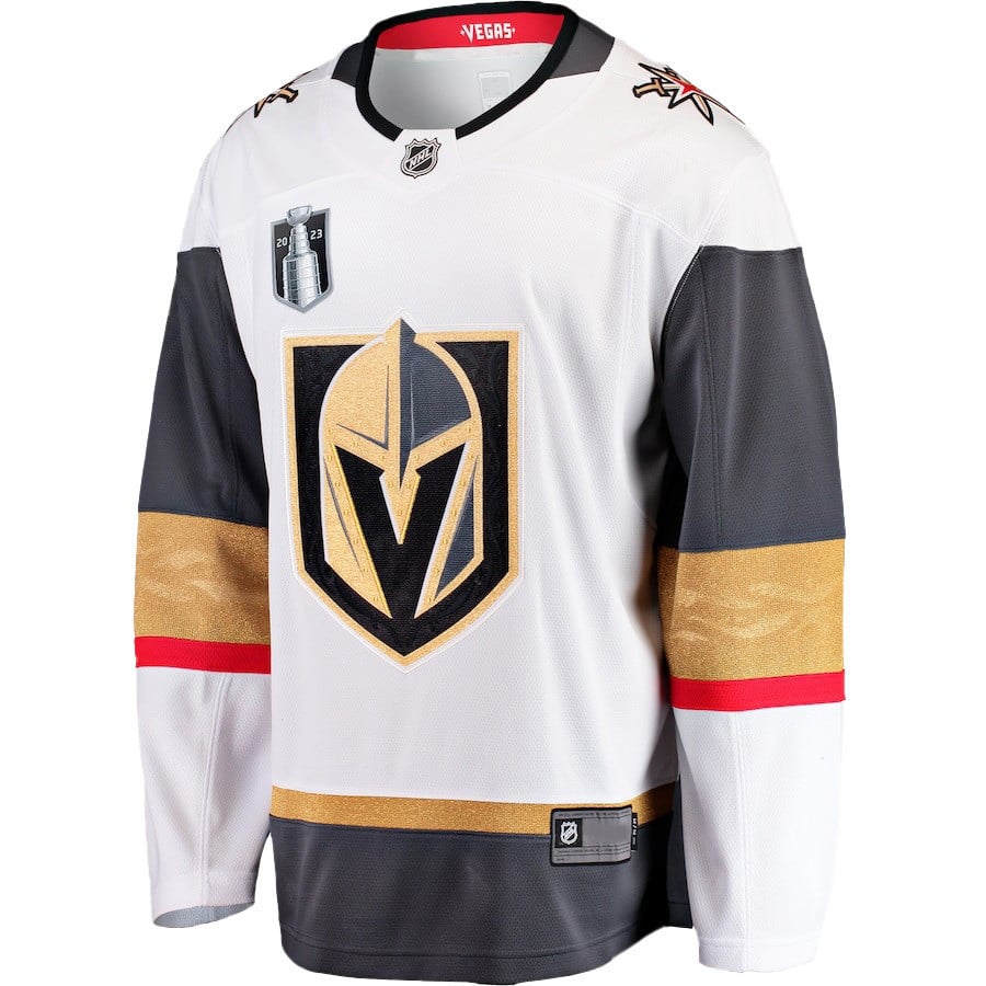 Vegas Golden Knights Champions of the Ice 2023 Stanley Cup White NHL Jersey Men's