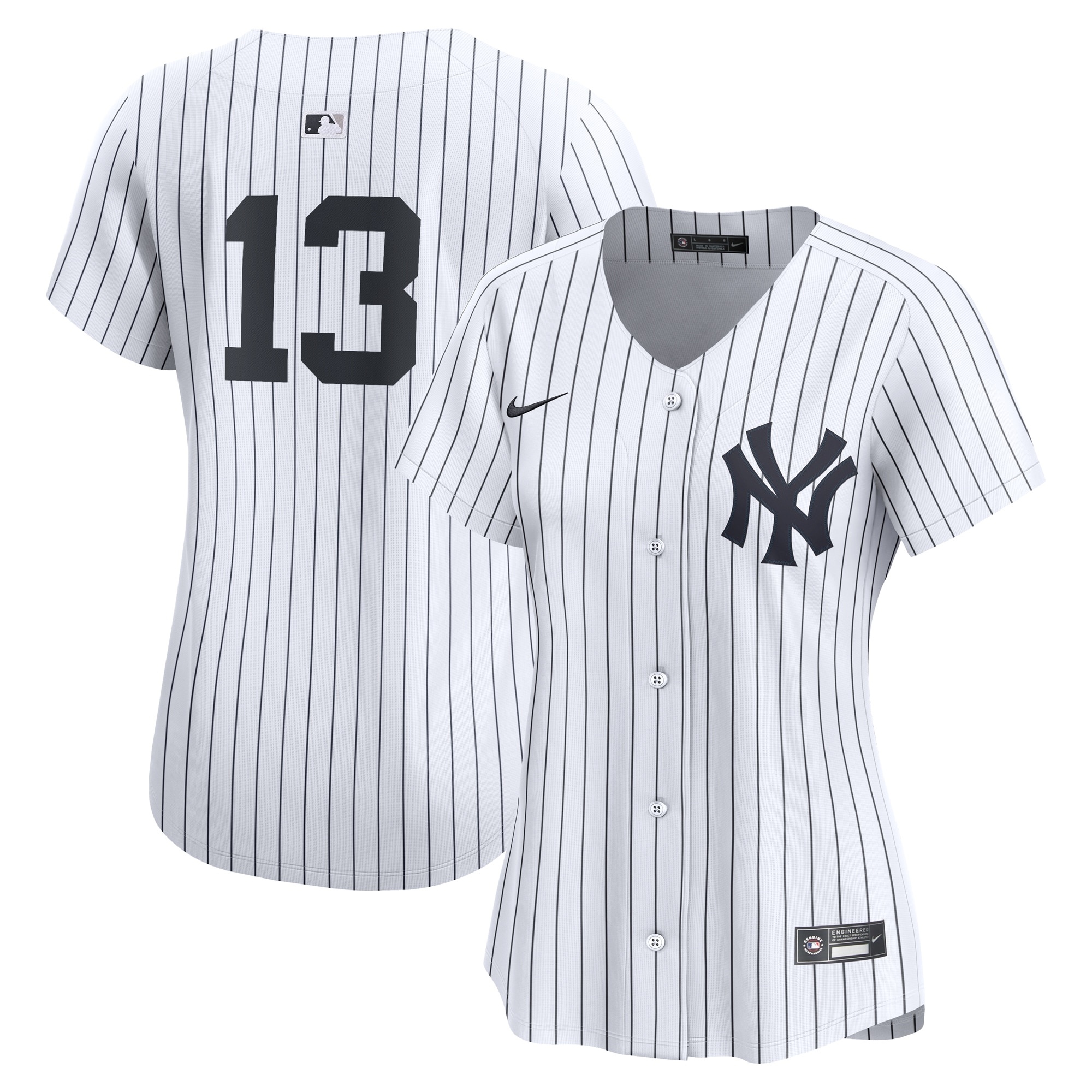 New York Yankees Jazz Chisholm Jr. White Home Limited Player MLB Jersey Women's