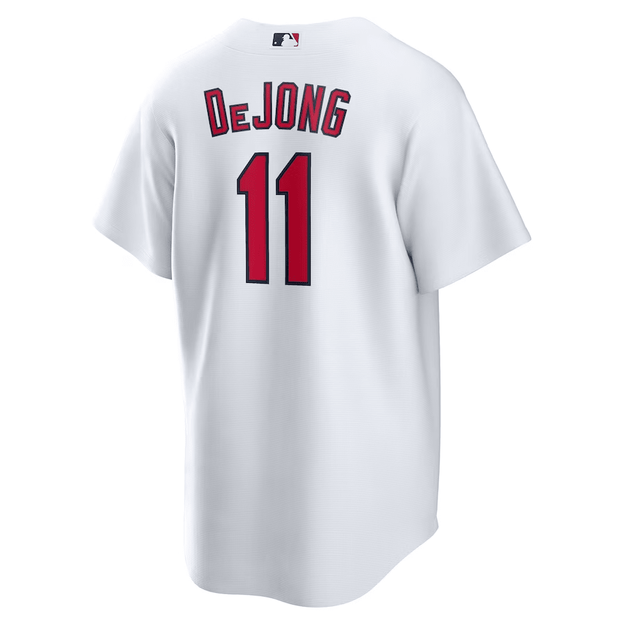 Paul DeJong 11 St. Louis Cardinals Home White MLB Jersey Men's