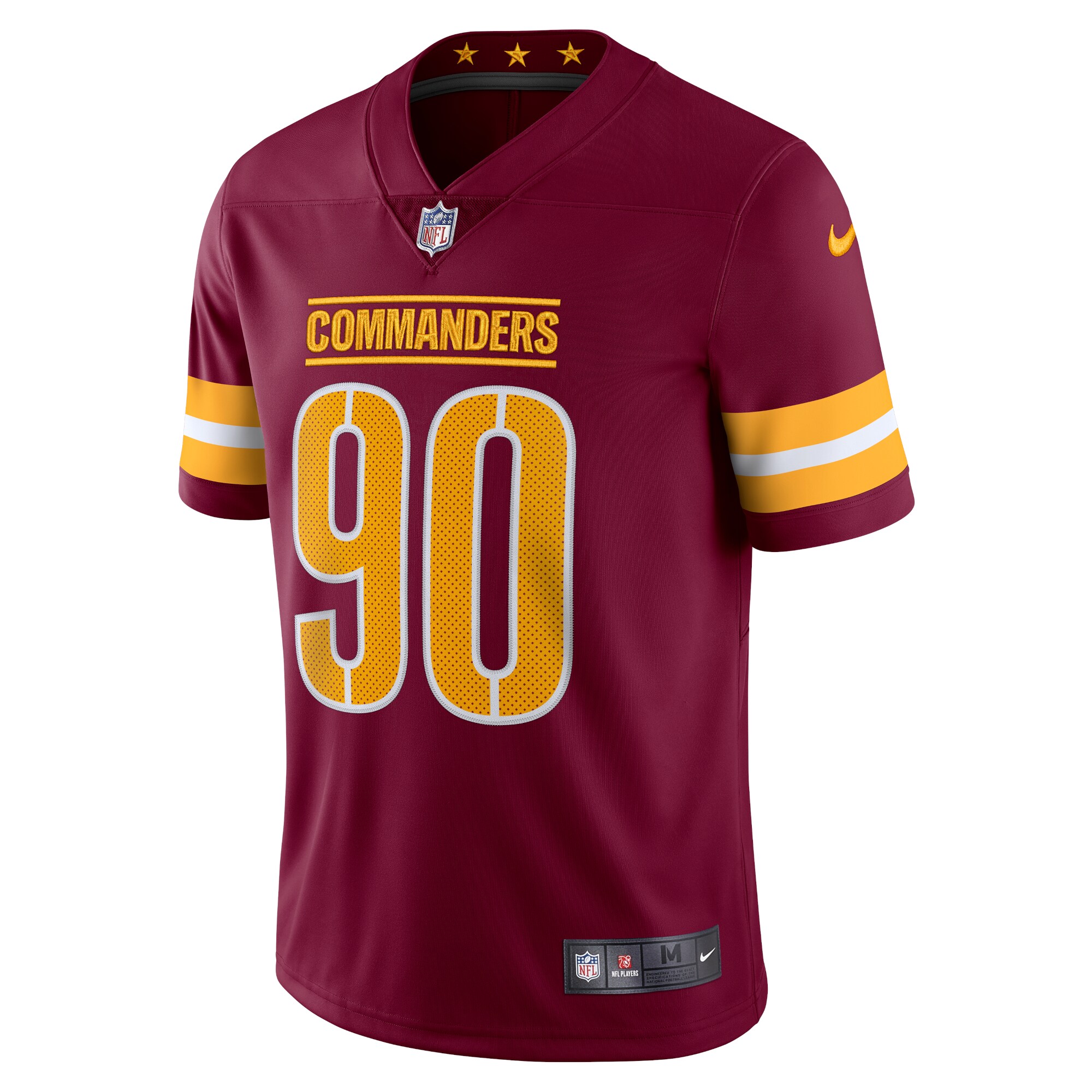 Washington Commanders Montez Sweat Burgundy Vapor Limited NFL Jersey Men's