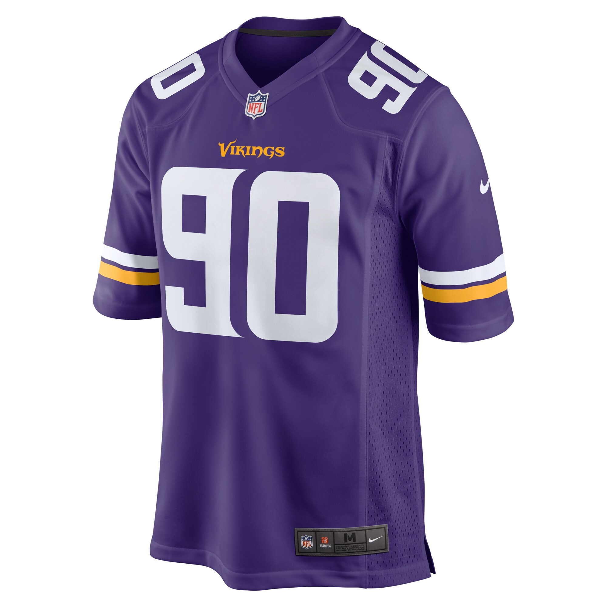 Minnesota Vikings Jonathan Bullard Purple Game NFL Jersey Men's