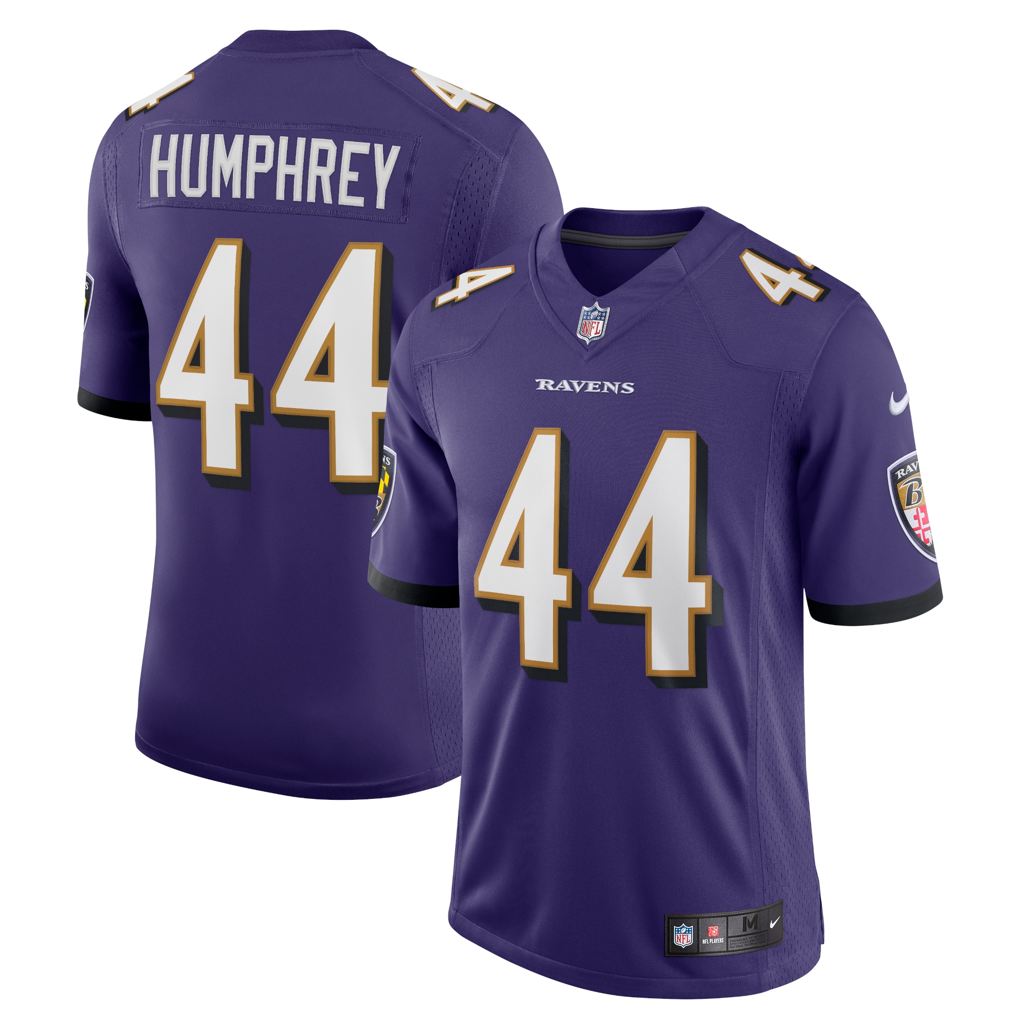 Baltimore Ravens Marlon Humphrey Purple Vapor Limited NFL Jersey Men's