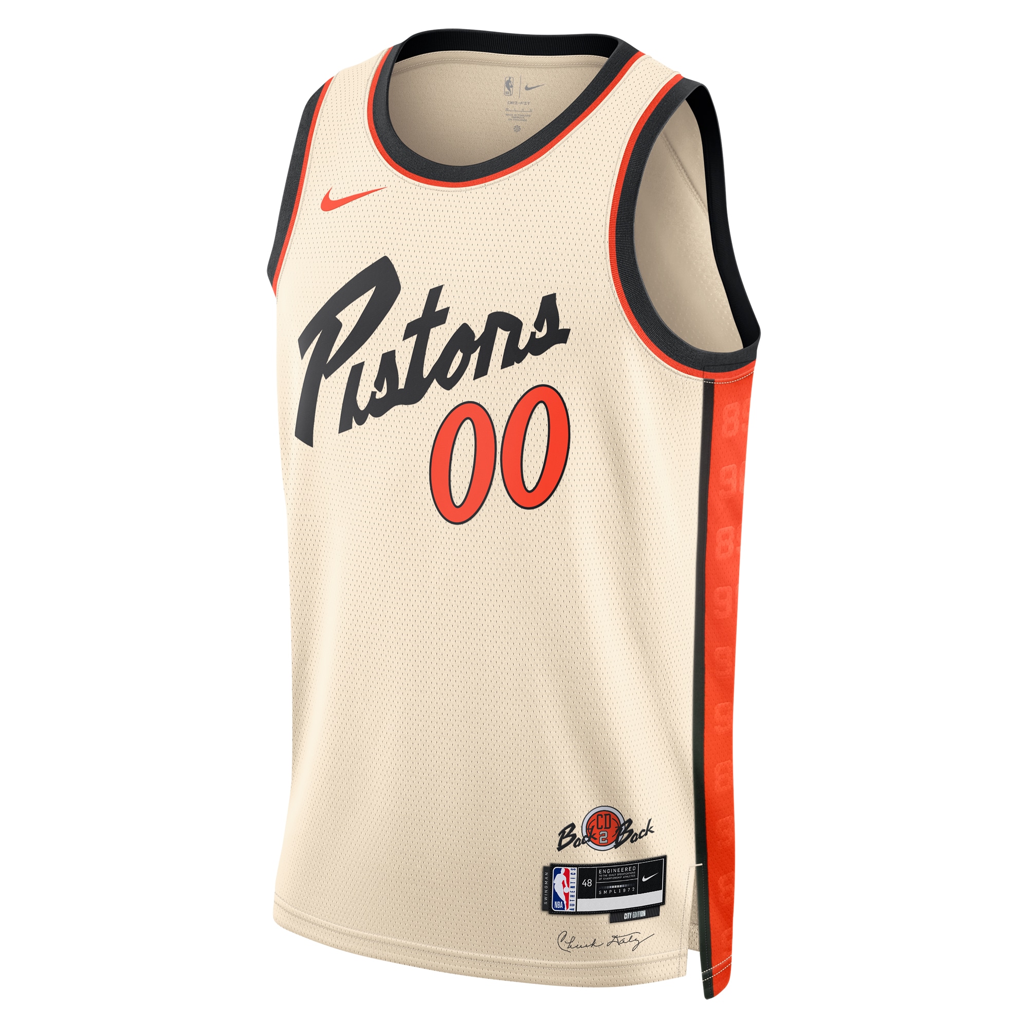 Detroit Pistons City Edition Swingman 2024 Custom Unisex NBA Jersey Unisex