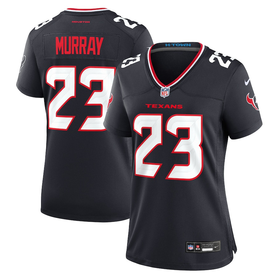 Eric Murray 23 Houston Texans Team Game Navy NFL Jersey Women's