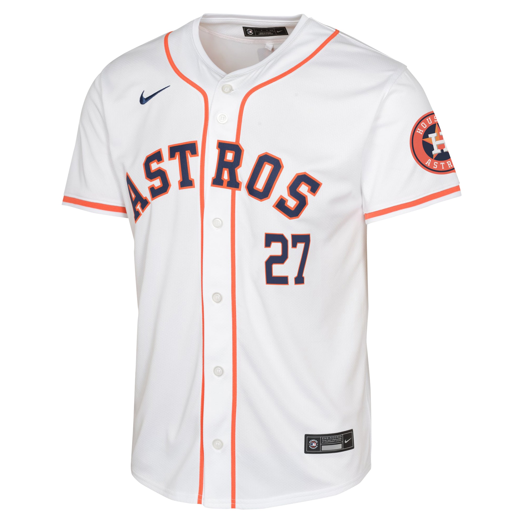Houston Astros Jose Altuve White Home Limited Player MLB Jersey Youth