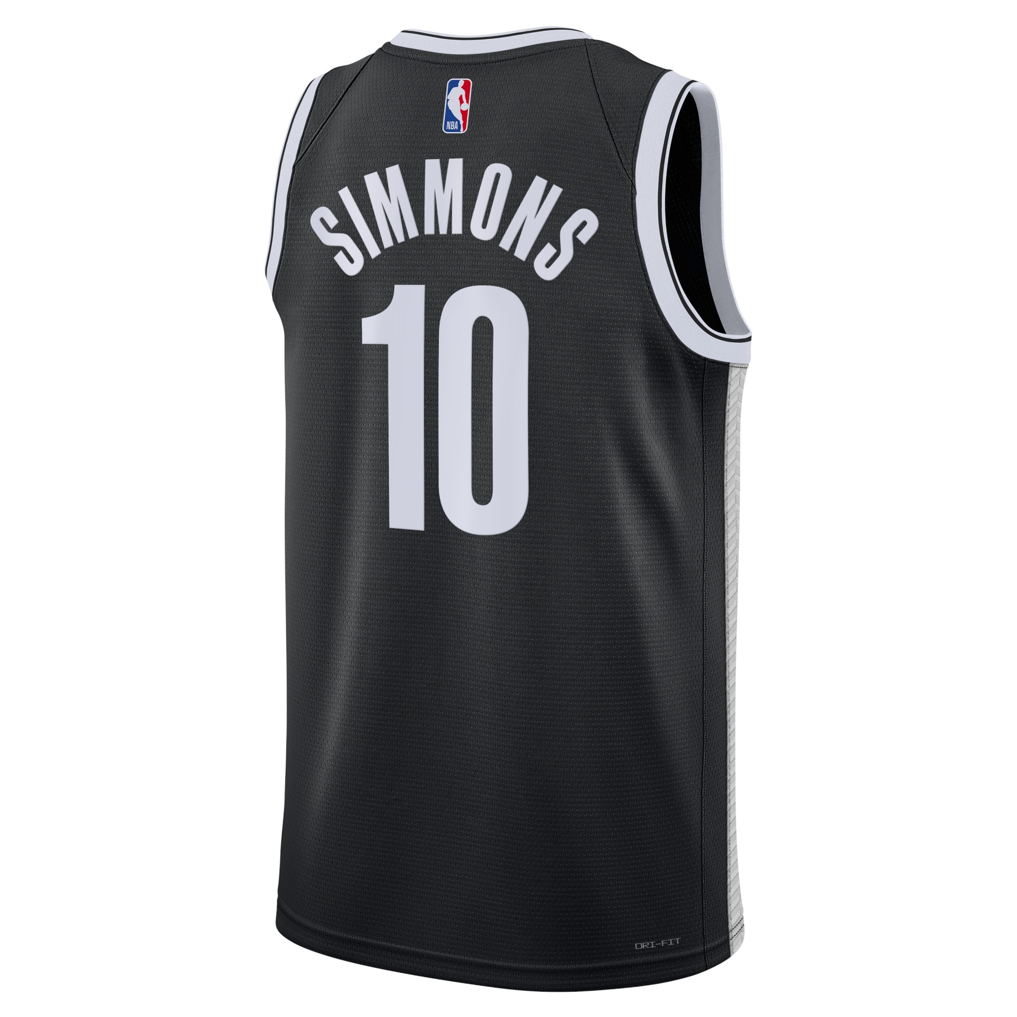 Brooklyn Nets Icon Edition Swingman Black Ben Simmon Unisex NBA Jersey Unisex