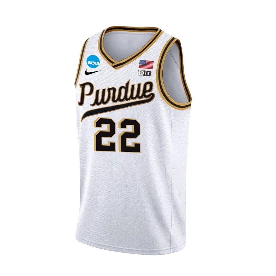 Chase Martin 22 Purdue Boilermakers 2024 White Unisex NCAA Jersey Unisex
