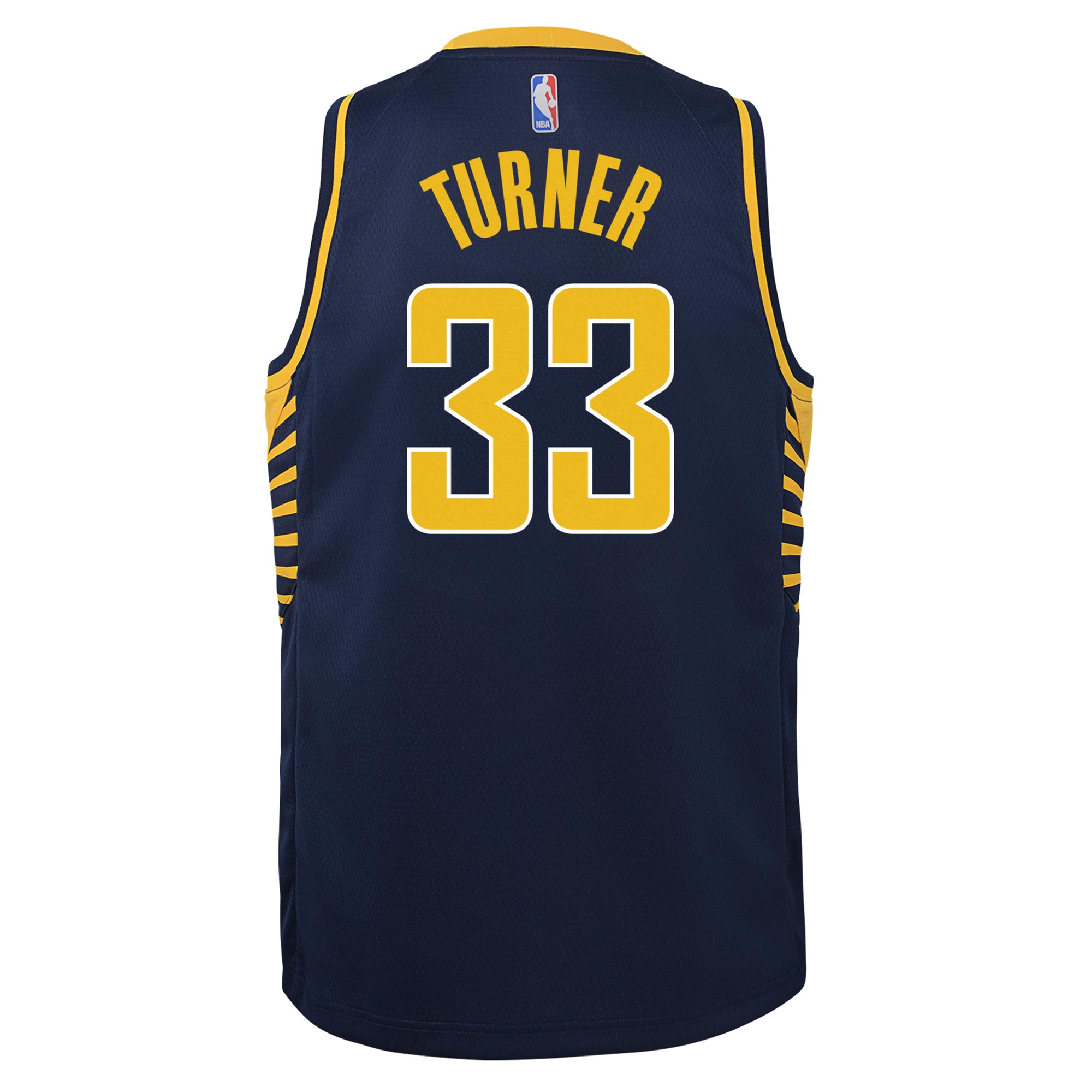 Indiana Pacers Icon Edition Swingman Navy Myles Turne NBA Jersey Youth